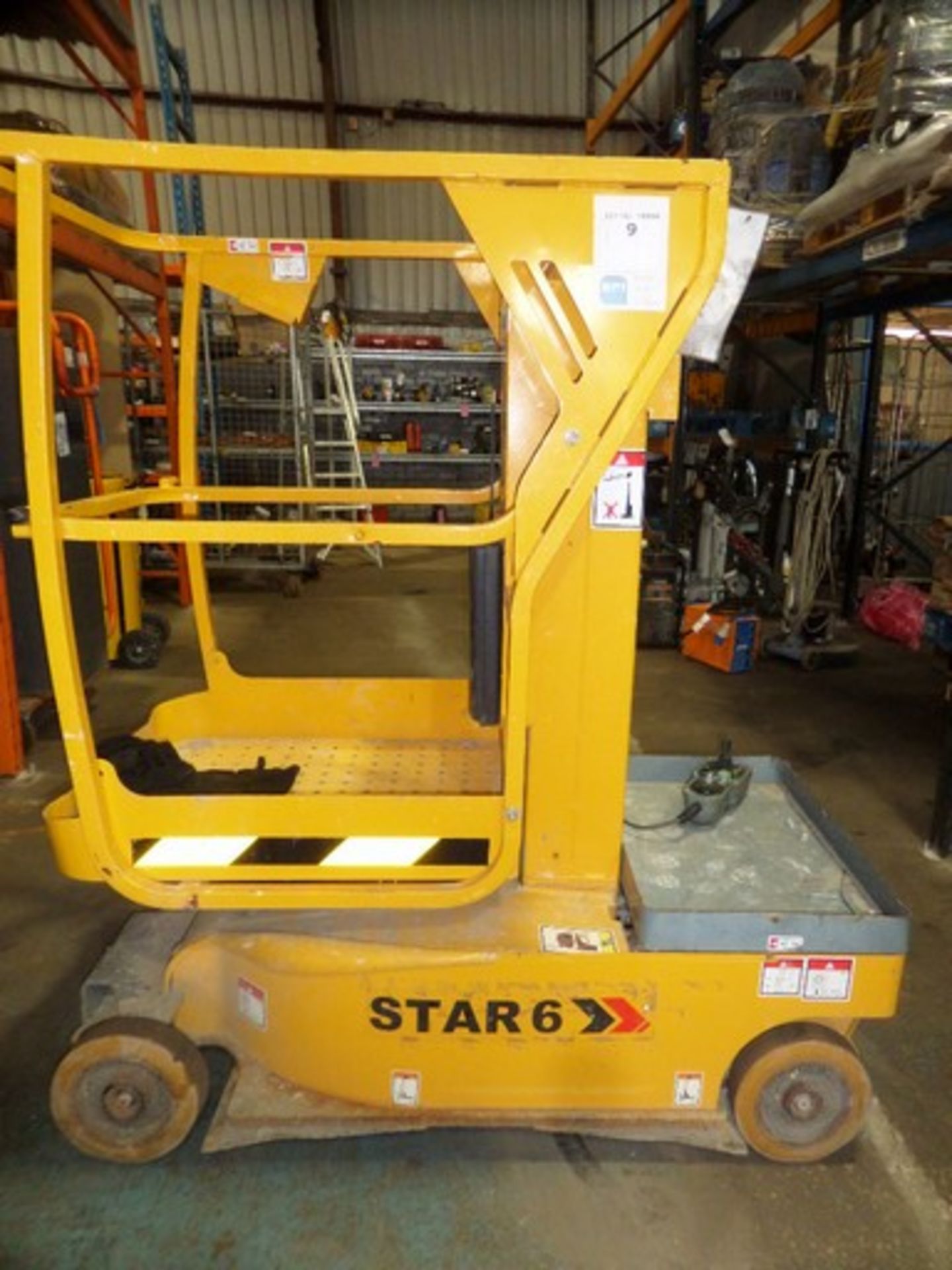 Haulotte Group Star 6 {015158} Mast Boom Lift Can reach up to 4mtrs work height Ideally suited for