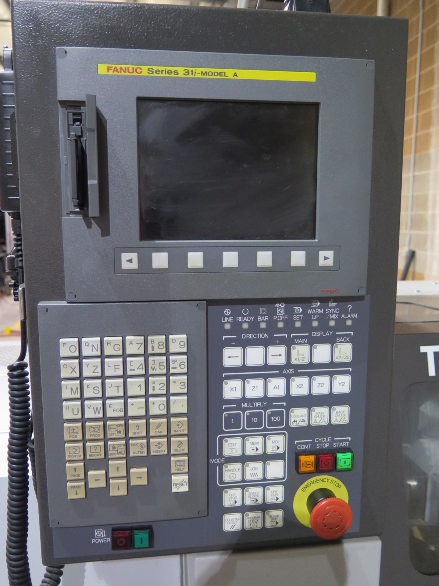 2011 Tsugami BE20-V Twin Spindle 5-Axis Live Tooling CNC Screw Machine s/n 6015 w/ Fanuc Series - Image 2 of 16