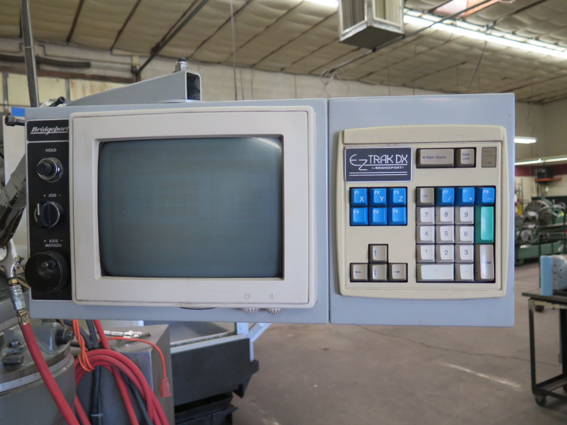 Bridgeport /EZ-Trak 2-Axis CNC Vertical Mill s/n 263202E w/ EZ-Trak DX CNC Controls, 2Hp Motor, 60- - Image 3 of 4