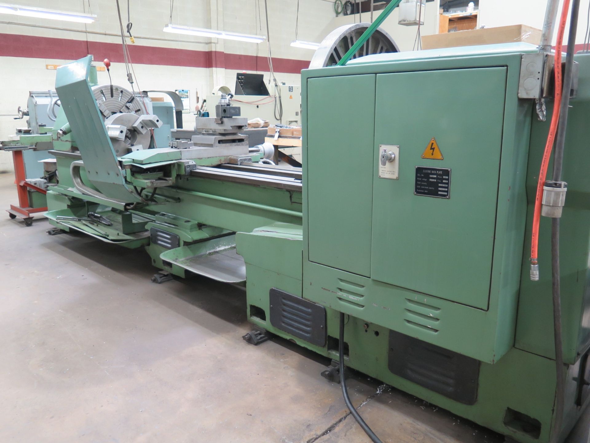 Victor mdl. 32120HD 32â€ x 120â€ Geared Head Gap Bed Lathe s/n C38 w/ 16-900 RPM, Inch/mm - Image 7 of 7