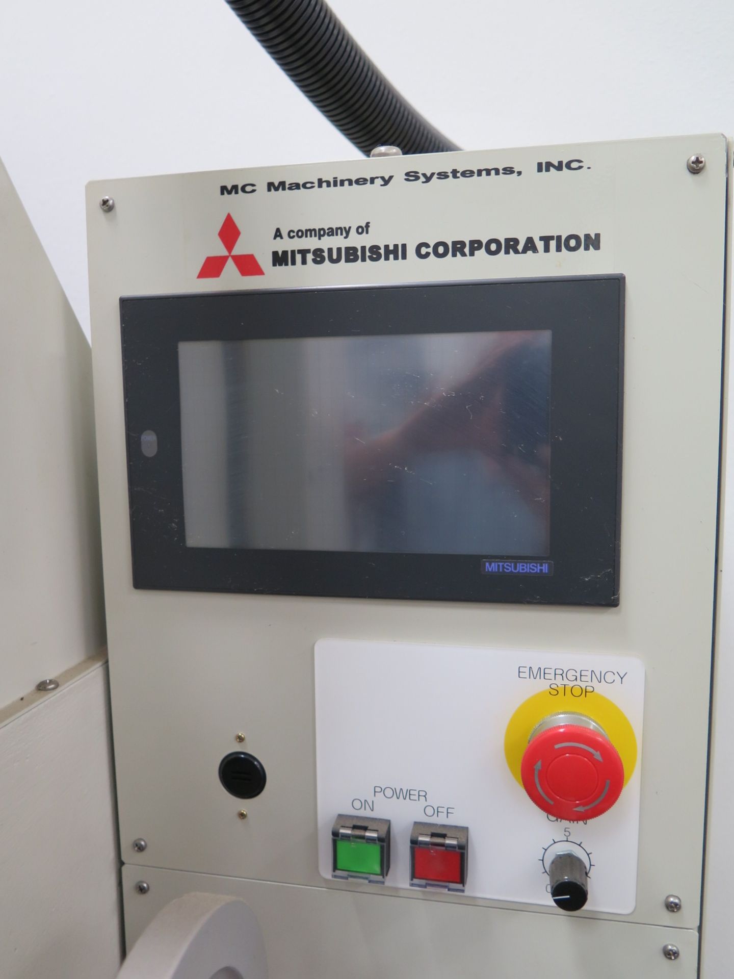 Mitsubishi ED-2000M EDM Small Hole Drill s/n 1004-1146 w/ Mitsubishi PLC Controls, 8â€ x 12â€ Work - Image 3 of 4