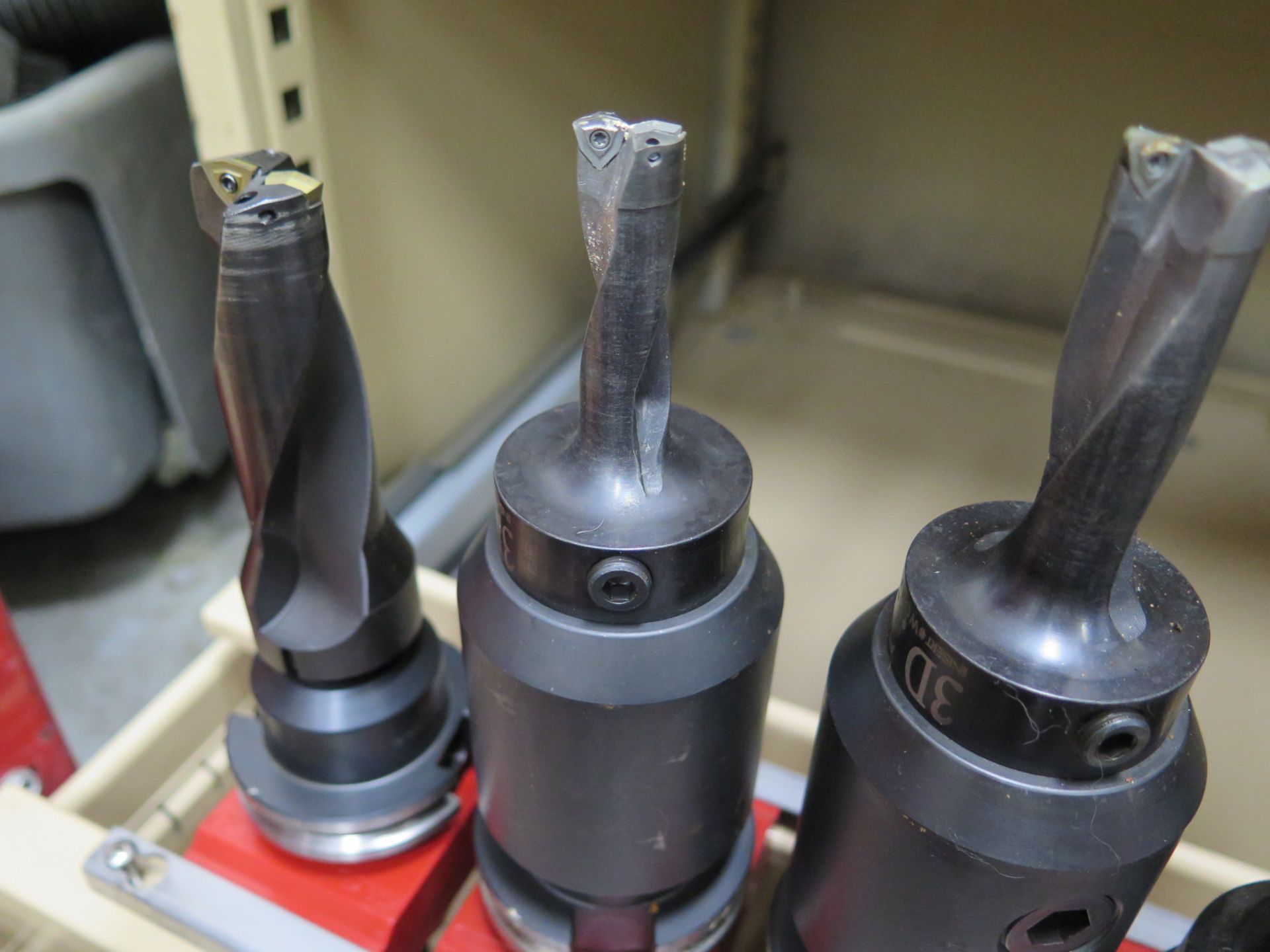 (6)CAT-40 Taper Insert Drills and Boring Head - Image 4 of 4