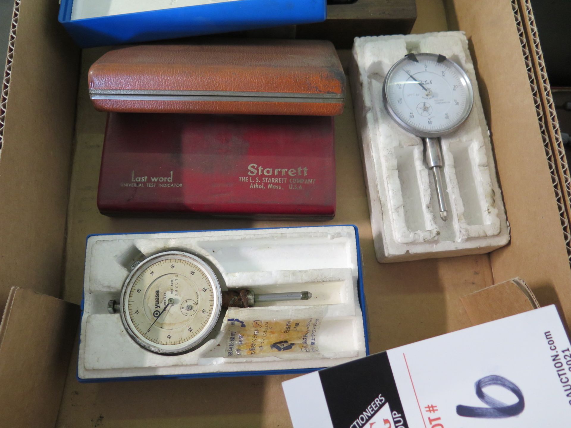 Blake Univbersal Indicator, Tesa and Starrett Dial Test Indicators and Dial Indicators - Image 4 of 4