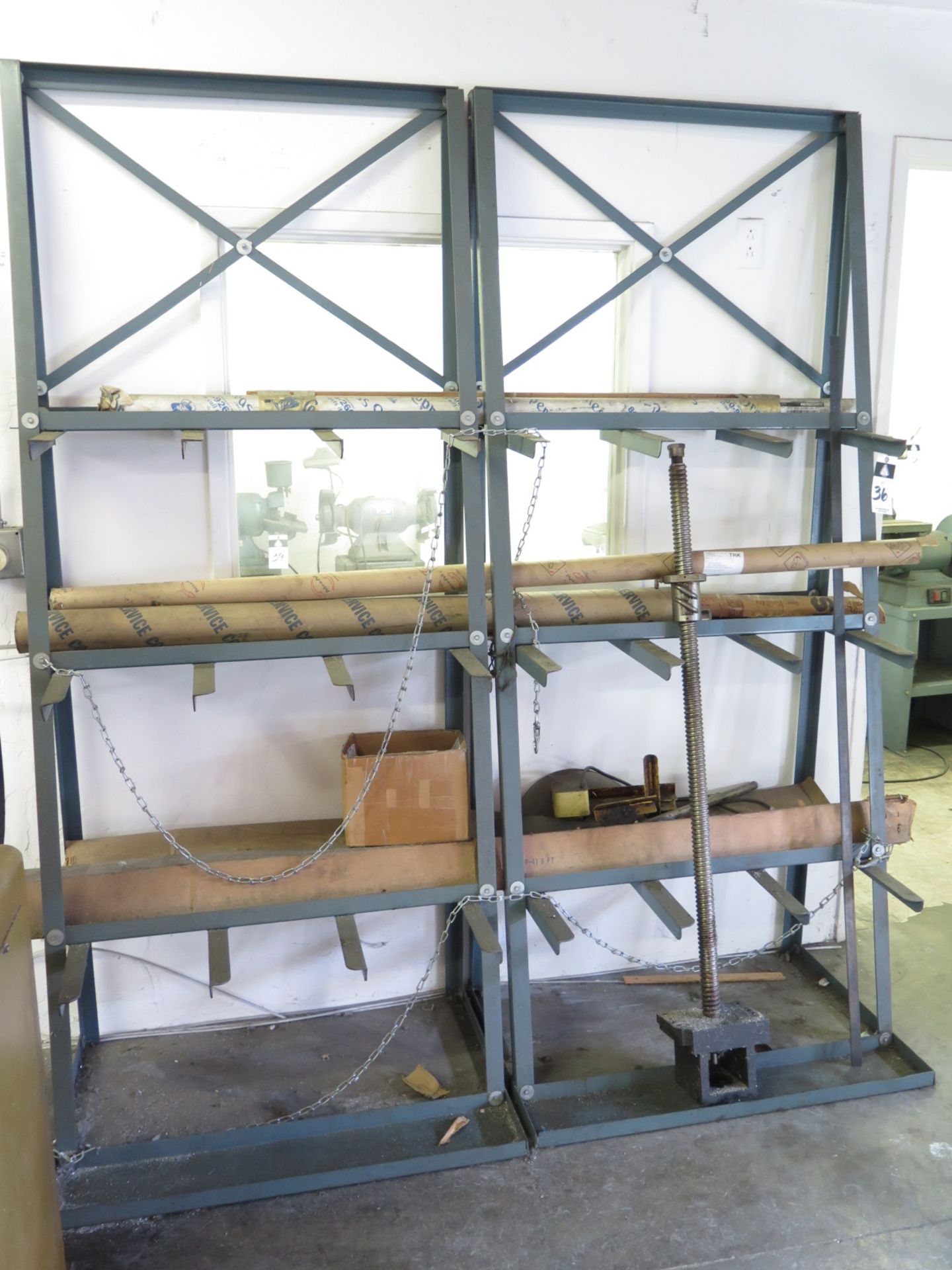 (4)Vertical Material Racks