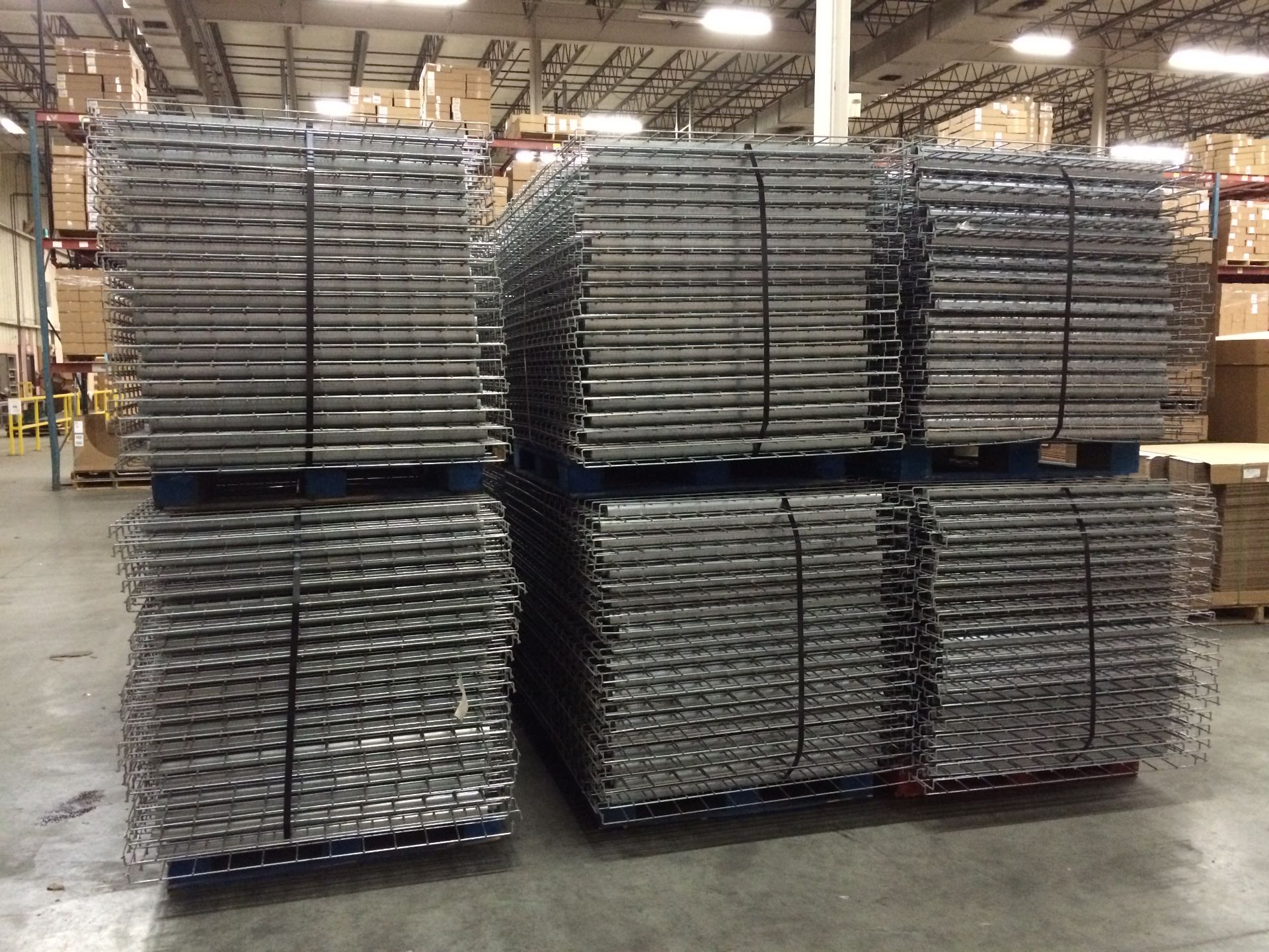 264"H X 42"D X 144"L TEARDROP PALLET RACKS (10 BAYS WITH 4 BEAM LEVEL), - Image 2 of 5