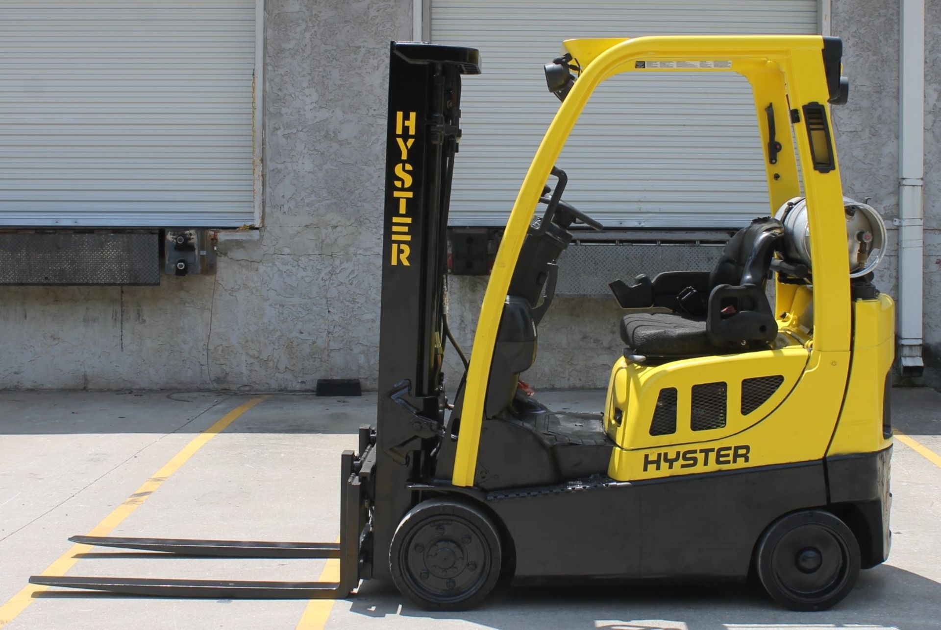 2007 HYSTER 3000 LBS. CAPACITY PROPANE FORKLIFT, - Image 7 of 7