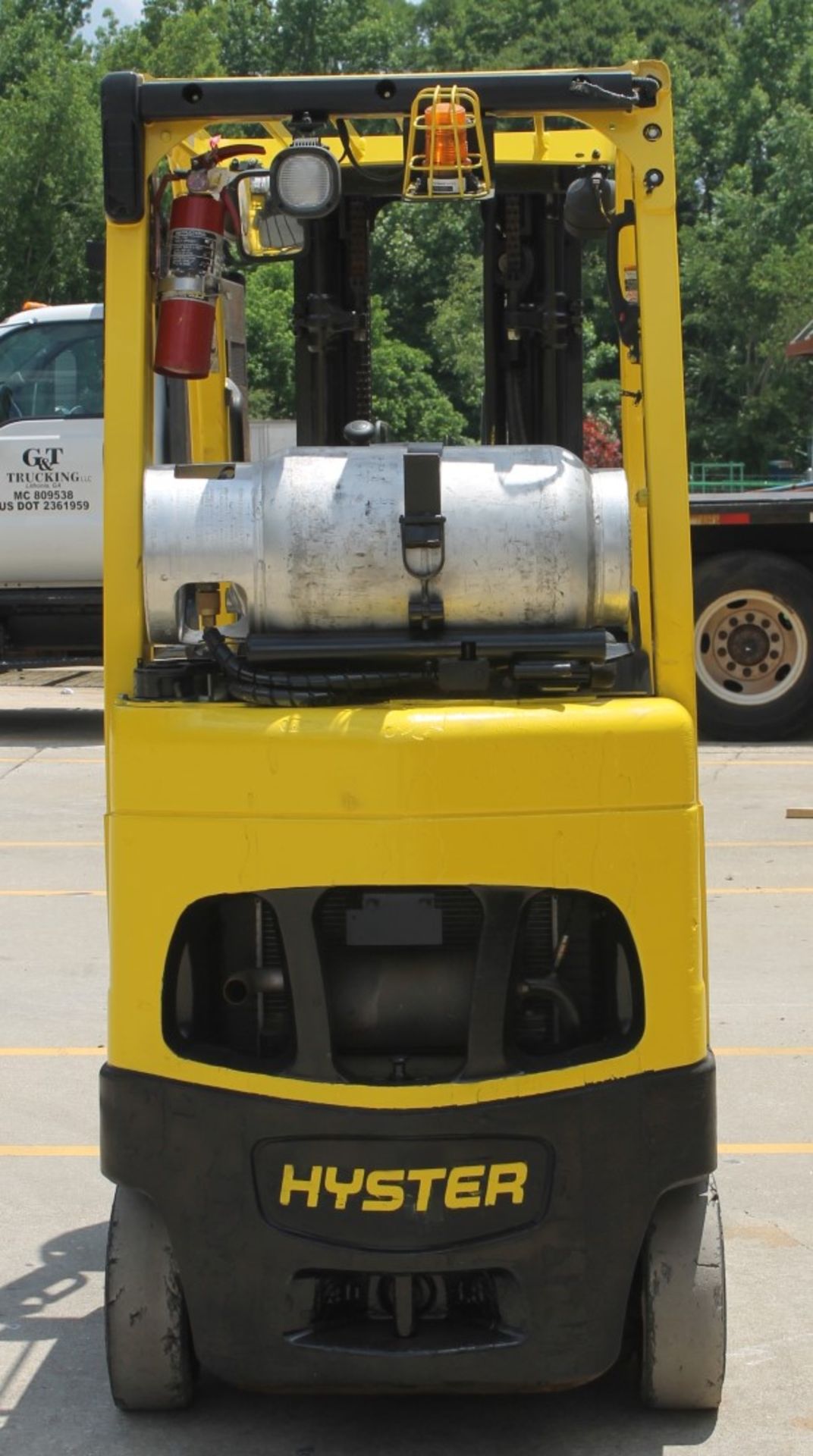 2007 HYSTER 3000 LBS. CAPACITY PROPANE FORKLIFT, - Image 4 of 7