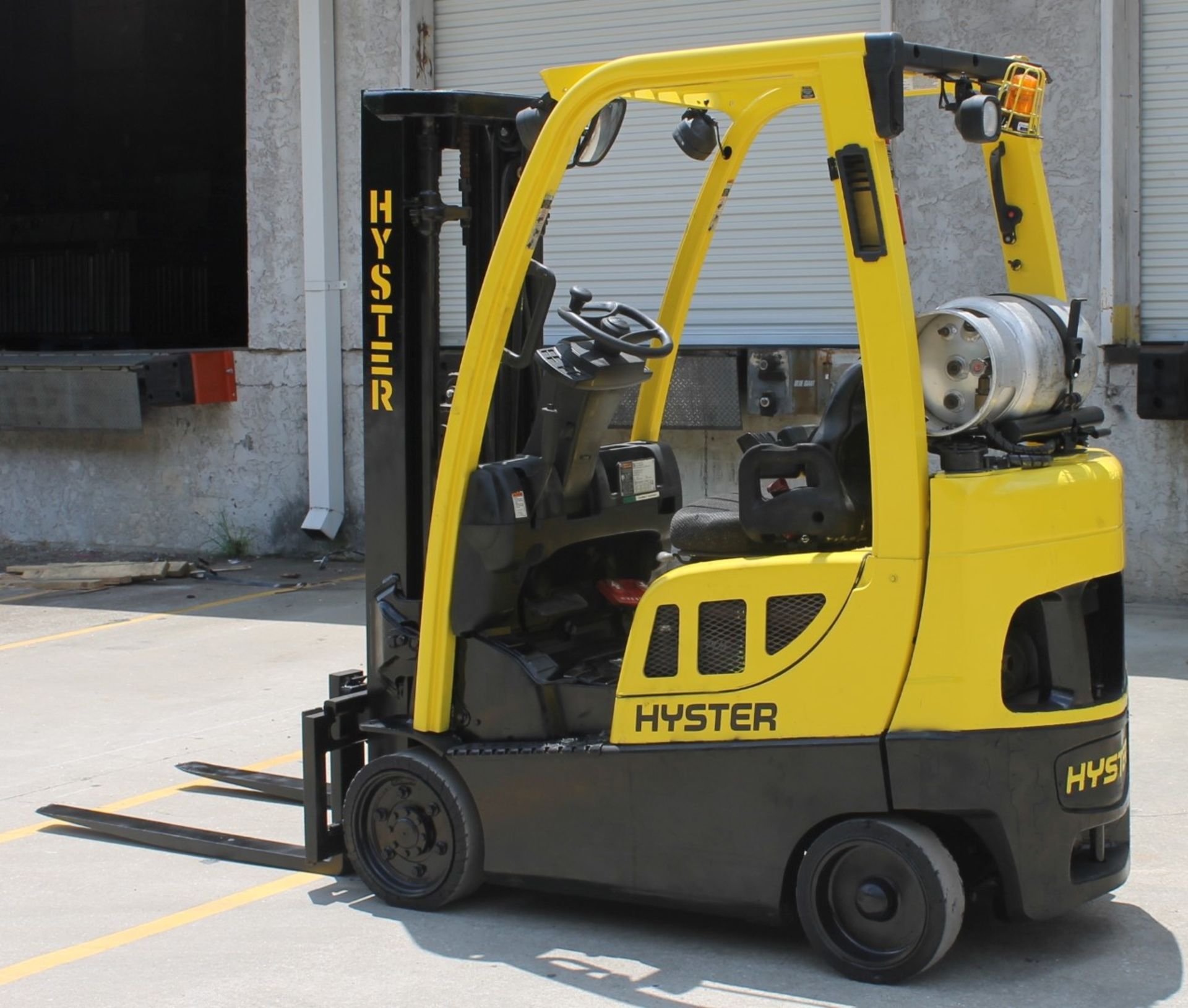 2007 HYSTER 3000 LBS. CAPACITY PROPANE FORKLIFT, - Image 3 of 7