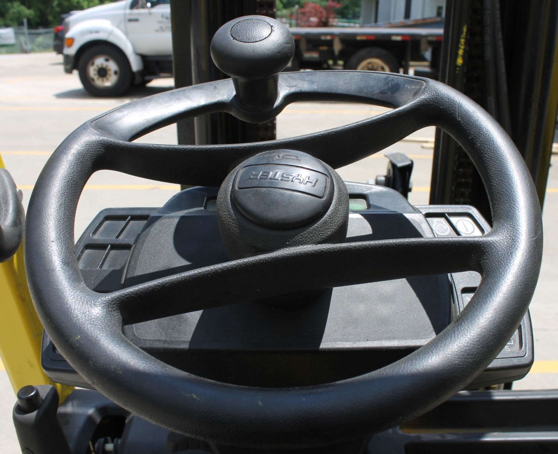 2007 HYSTER 3000 LBS. CAPACITY PROPANE FORKLIFT, - Image 6 of 7