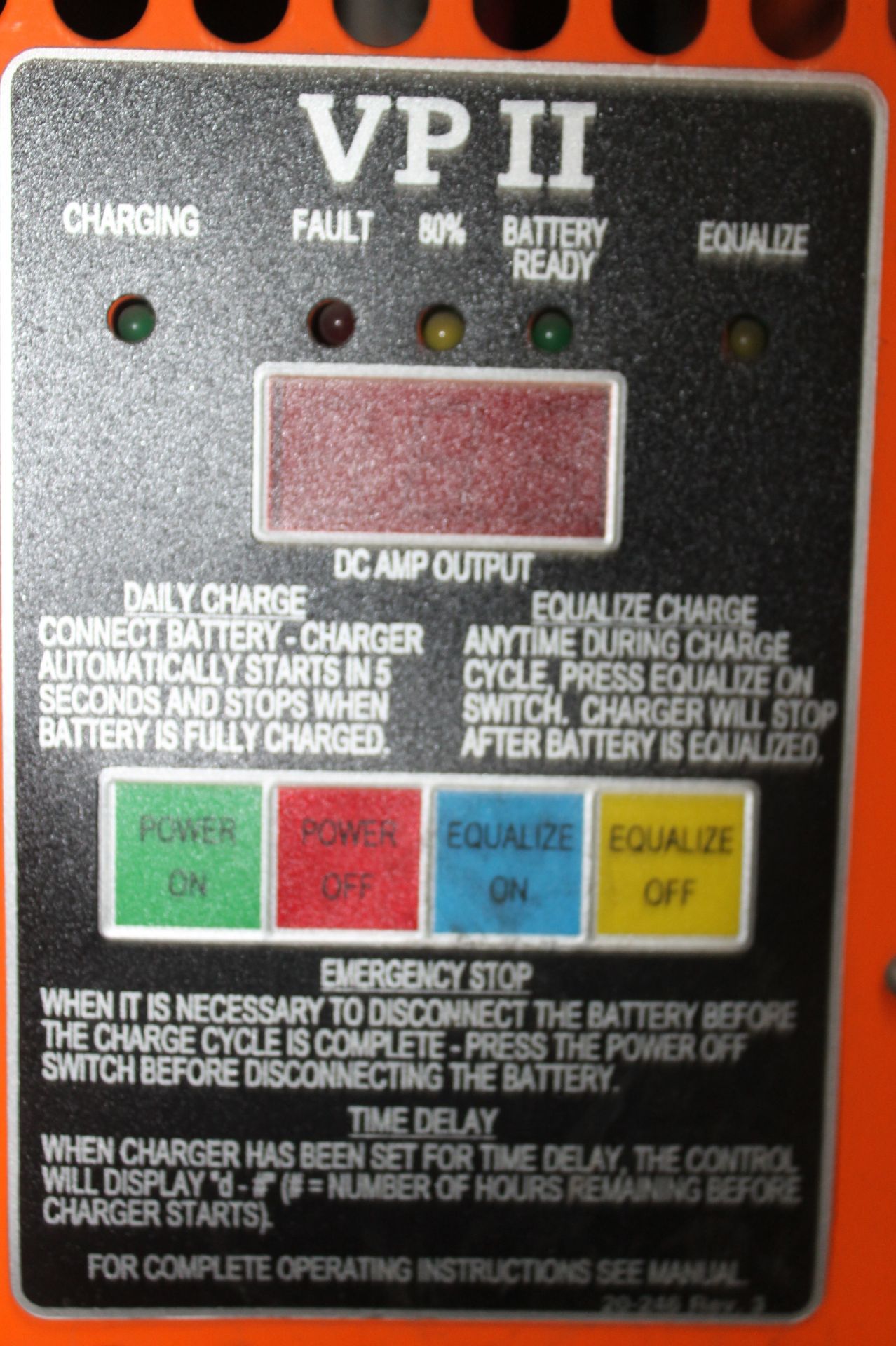 GNB 4 STATIONS 36 VOLTS BATTERY CHARGER, MODEL: GTCII18-865ST4, CHARGES 4 BATTERIES AT SAME TIME, - Image 3 of 5