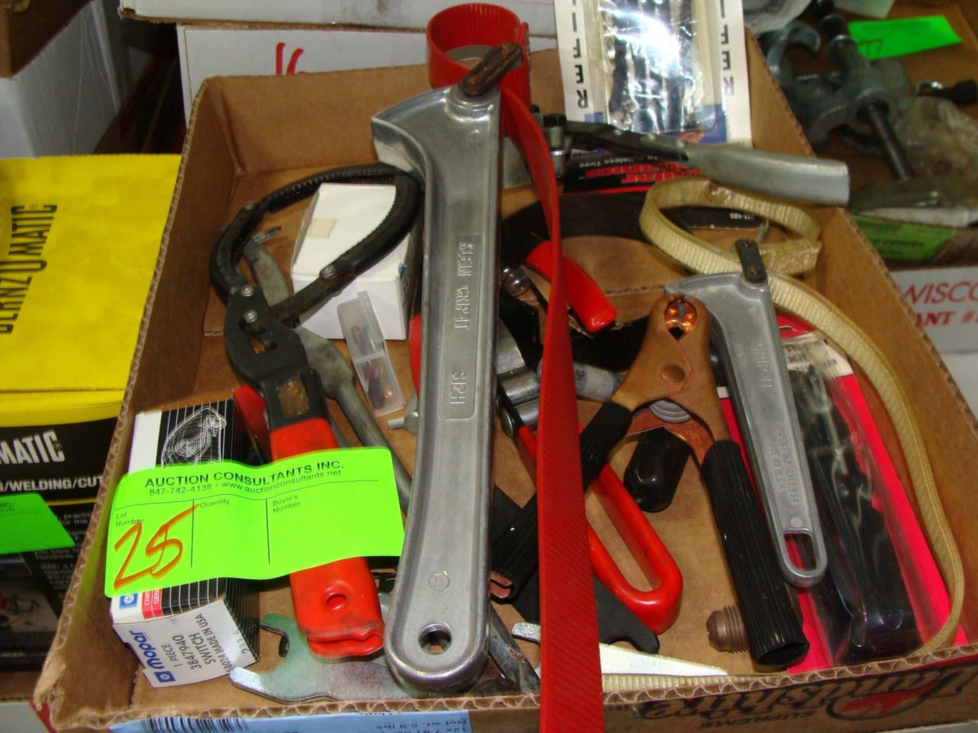 Strapping Wrenches, Oil Wrenches, and Misc.