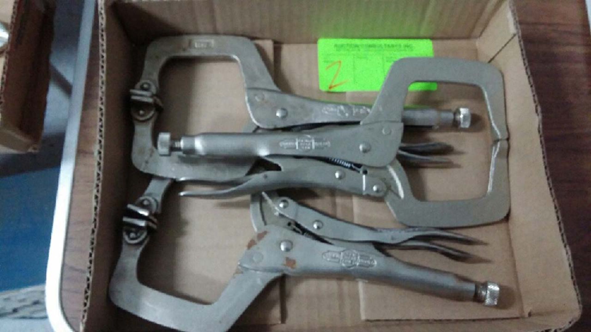 3 Vice Grip Clamps