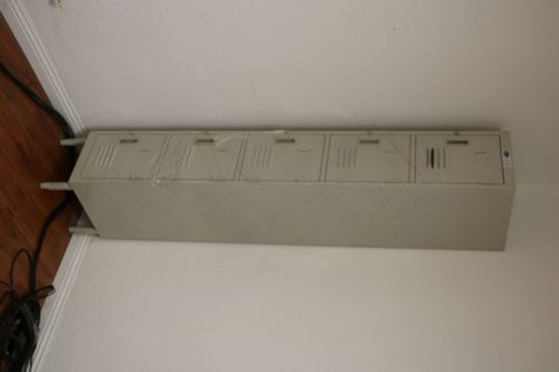 Five Unit Vertical Box Lockers