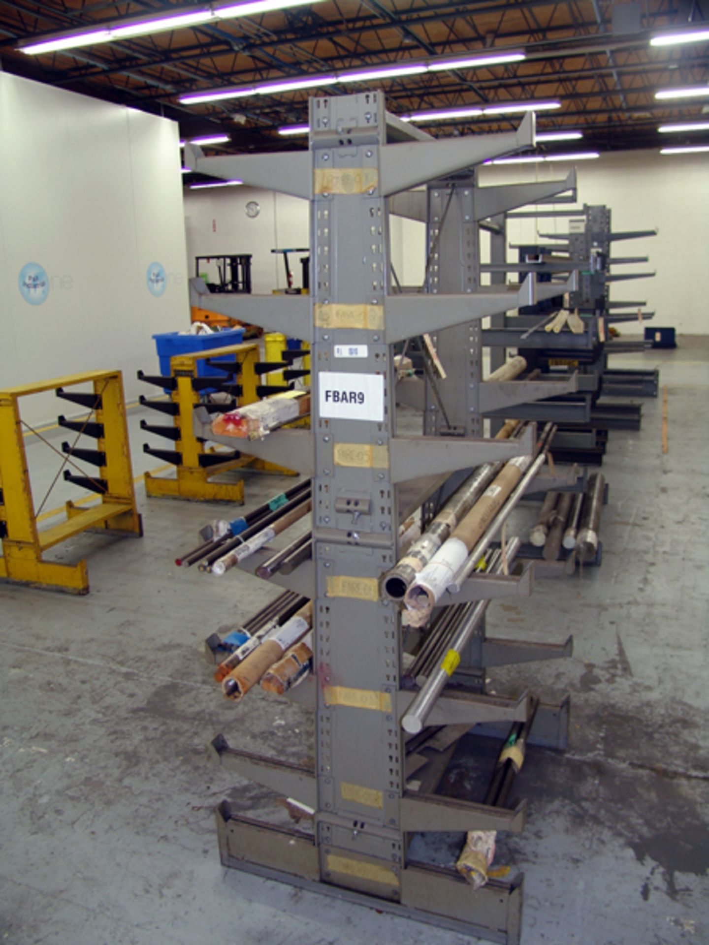 Cantilever Rack, Double Sided, 24 Support Arms, Arm Length: 12", 80" (H) (Contents NOT Included) - Image 2 of 3