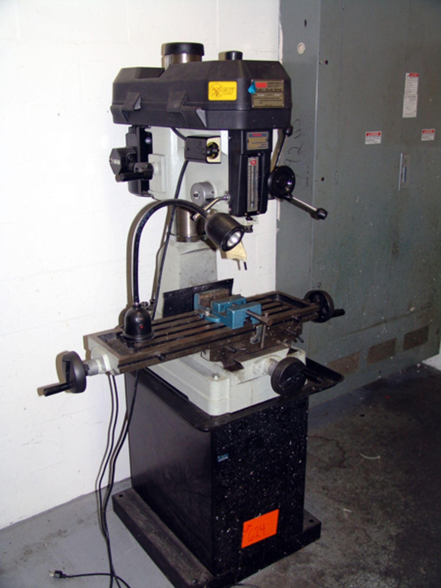 MSC Milling and Drilling Machine, Model 00685420, s/n 635120 on Metal Platform