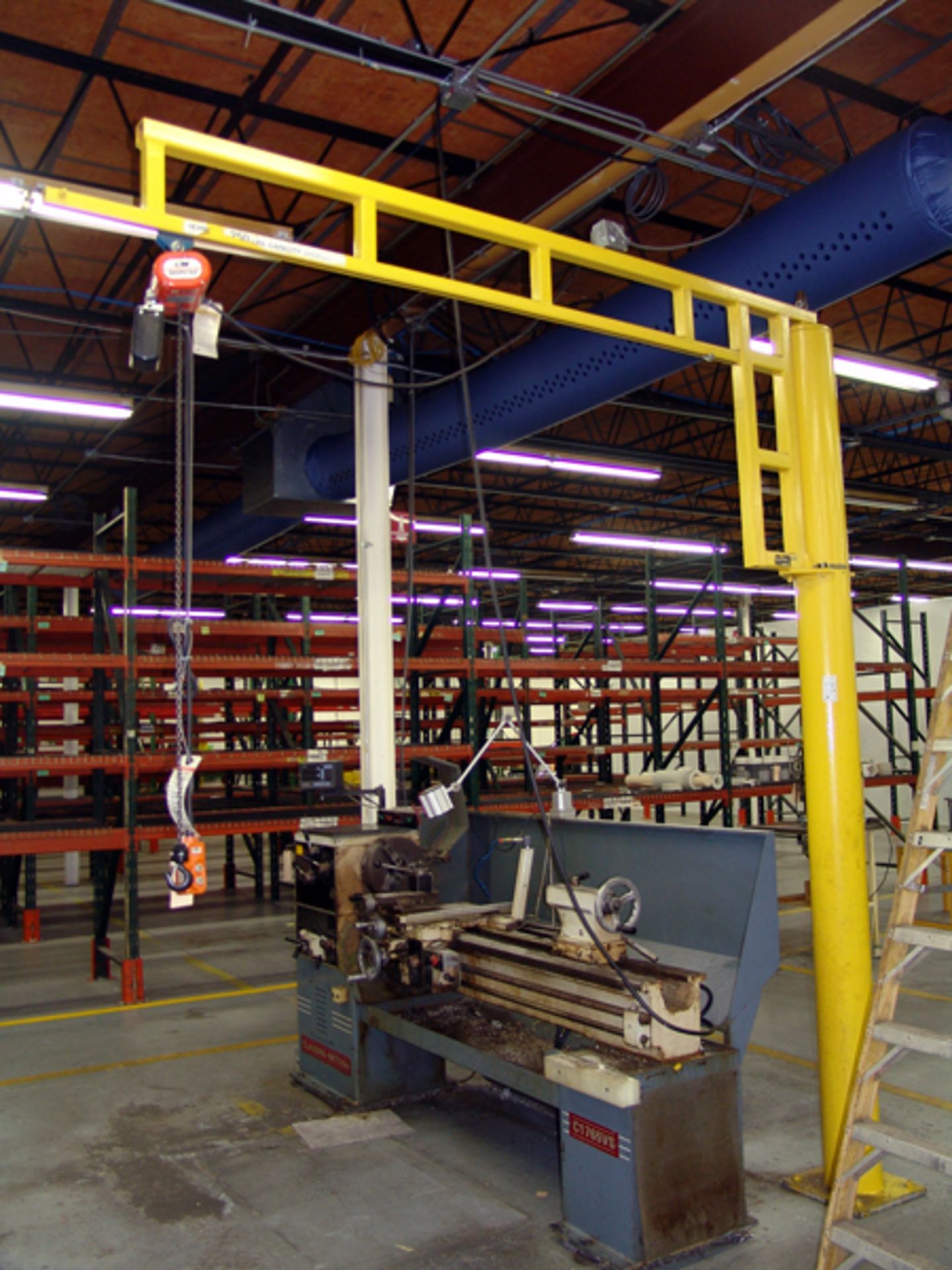 Jib Crane, 250LB Cap. - Image 2 of 6