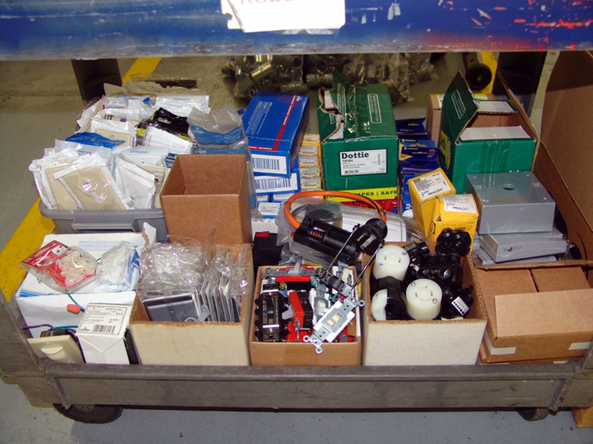 Electrical Supplies and Heavy Duty Utility Cart - Image 5 of 5
