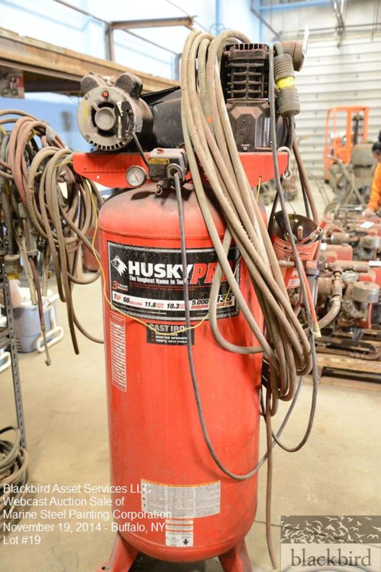 Husky Pro 7 HP, compressor