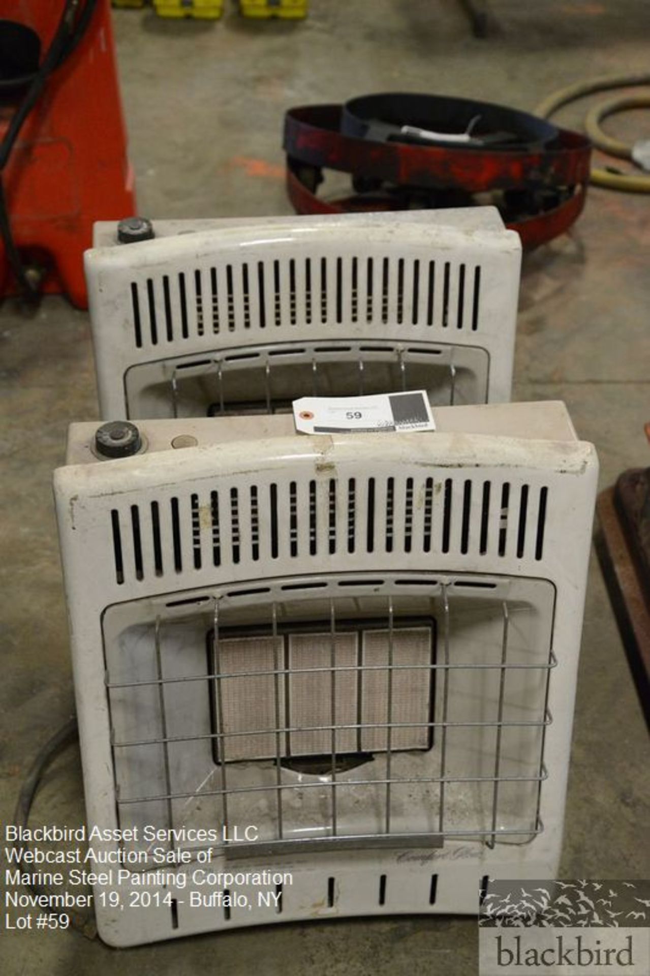 Lot- (2) Propane heaters