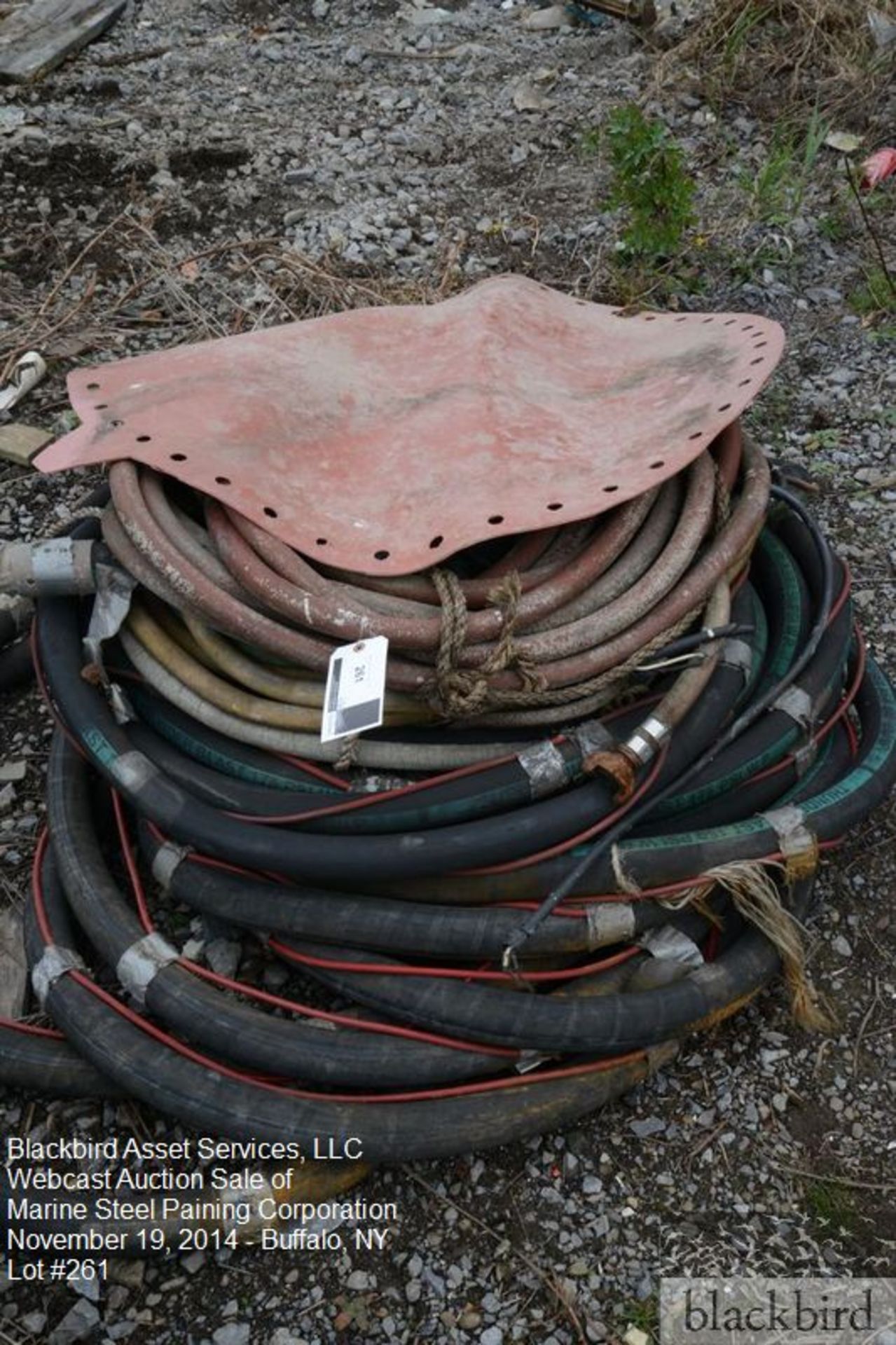 Lot- Pallet of misc. hoses and/or air lines