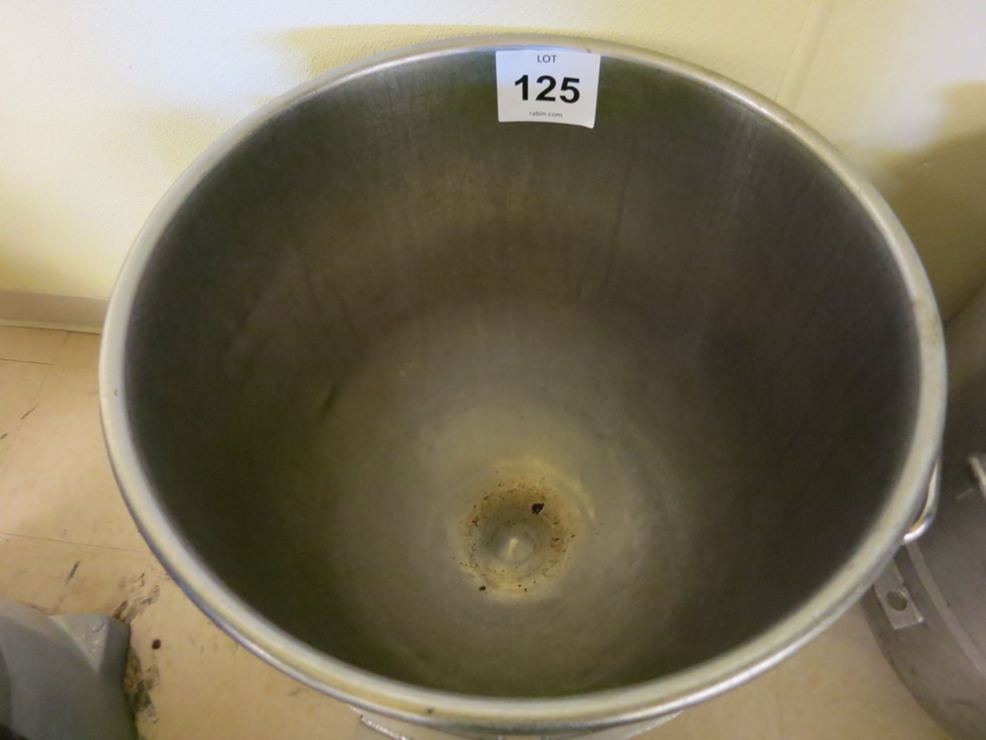 Mixing bowl, stainless, 140 qt. cap. - Image 2 of 2