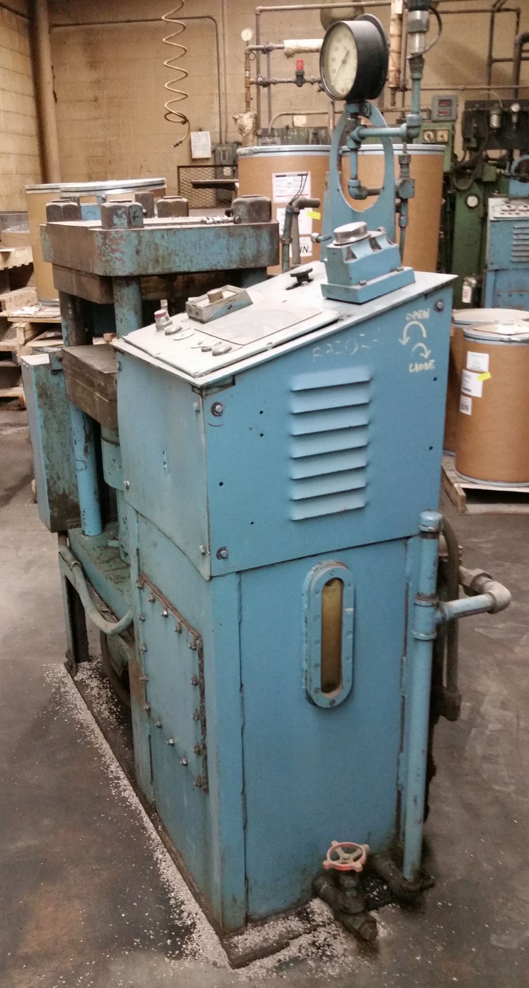 1958 FARQUHAR 4 POST 8" HYDRAULIC PRESS