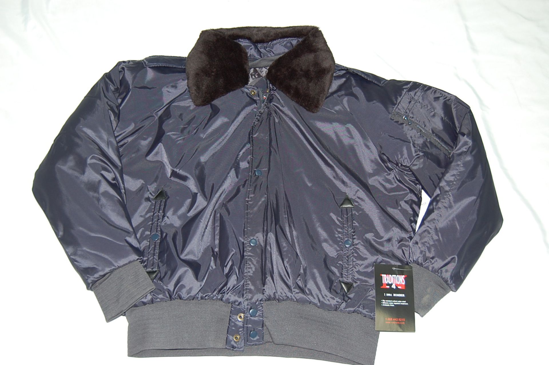 Dark Navy Bomber Jacket, I2964DN Small