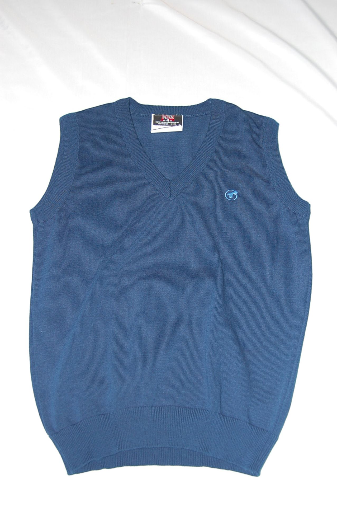 Blue Sleeveless Vest, Small