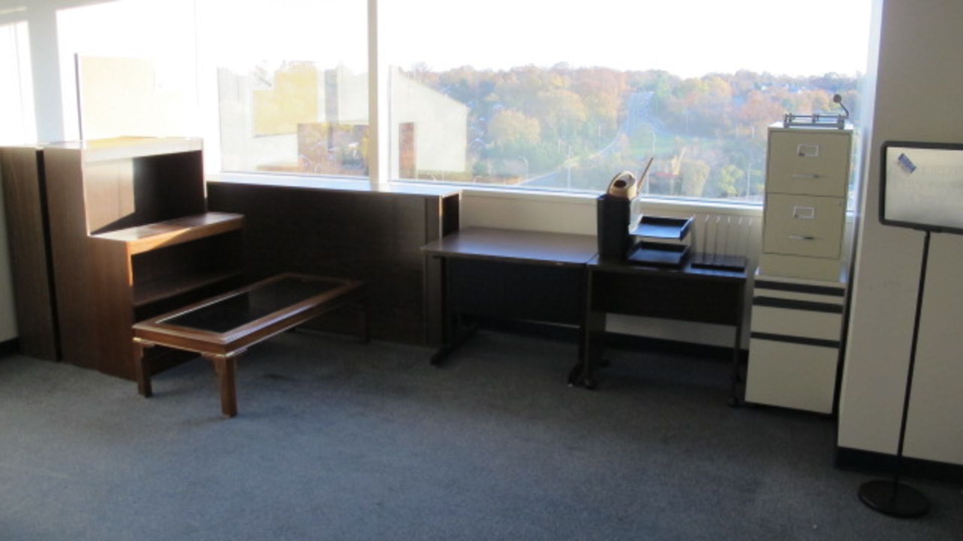 CONTENTS OF ROOM; ASSORTED OFFICE FURNITURE  (BUILDING 1; FLOOR 12)