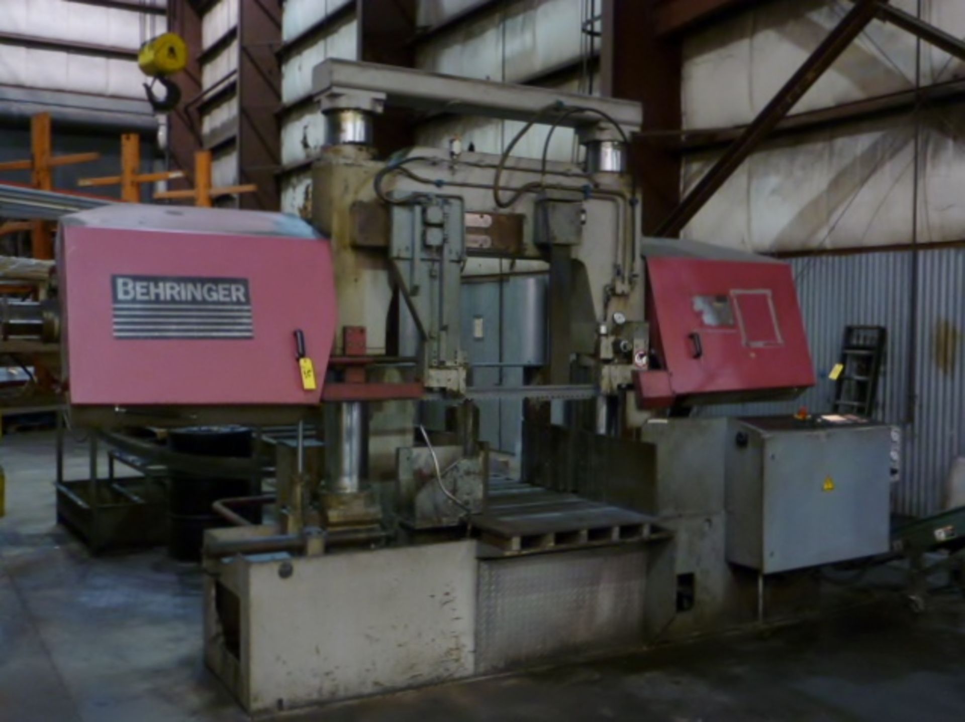 Behringer Horizontal Metal Cutting Bandsaw w/Behringer BT20 Display, m/n HBP-650A, s/n1197399