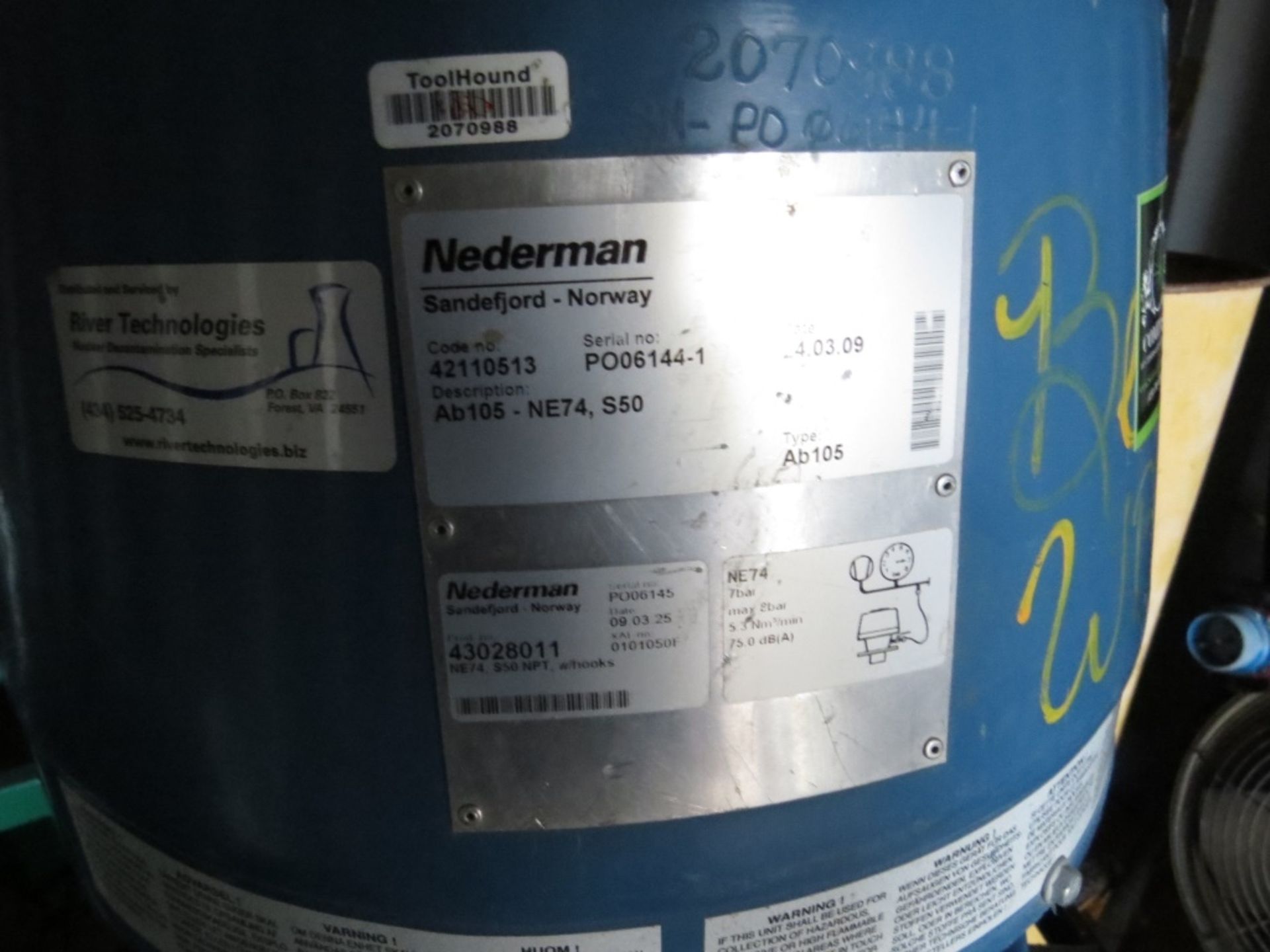 Nederman Air Filtration System- - Image 2 of 6