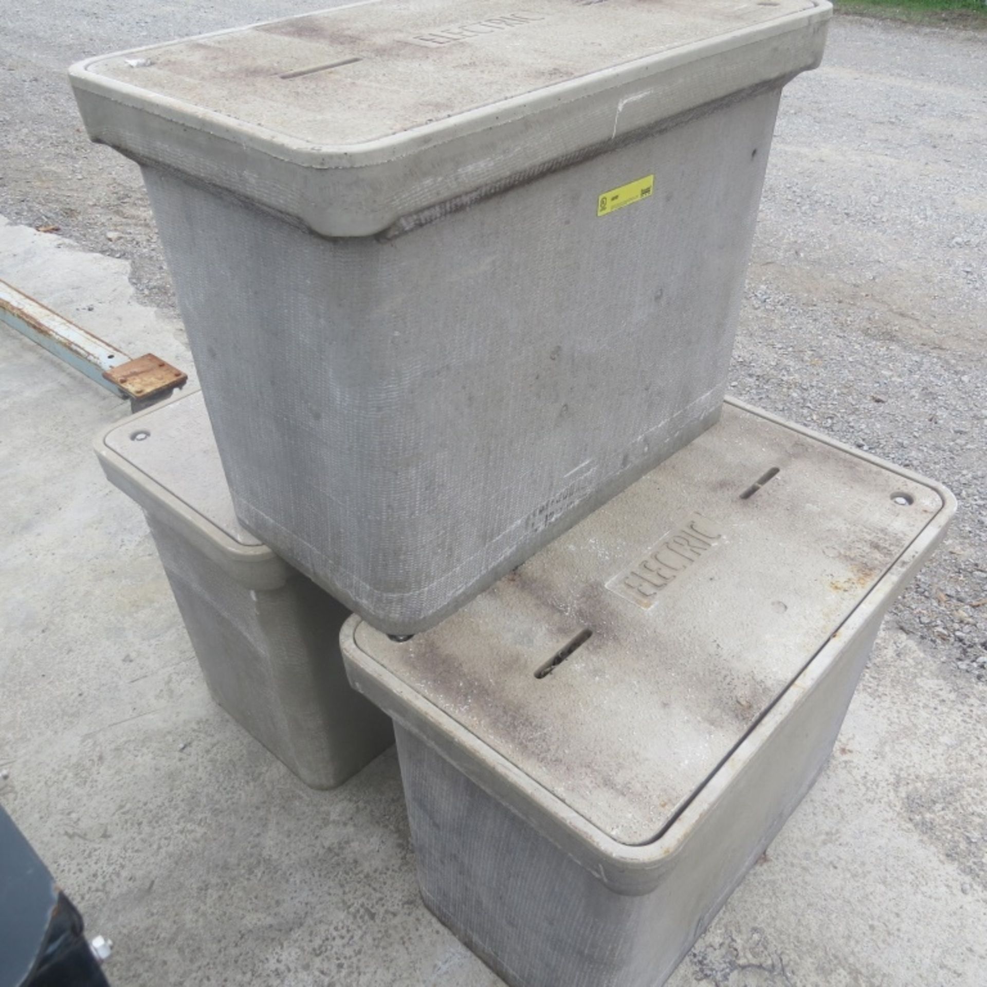 (Qty- 3)  Electric Ground Box - Image 6 of 6