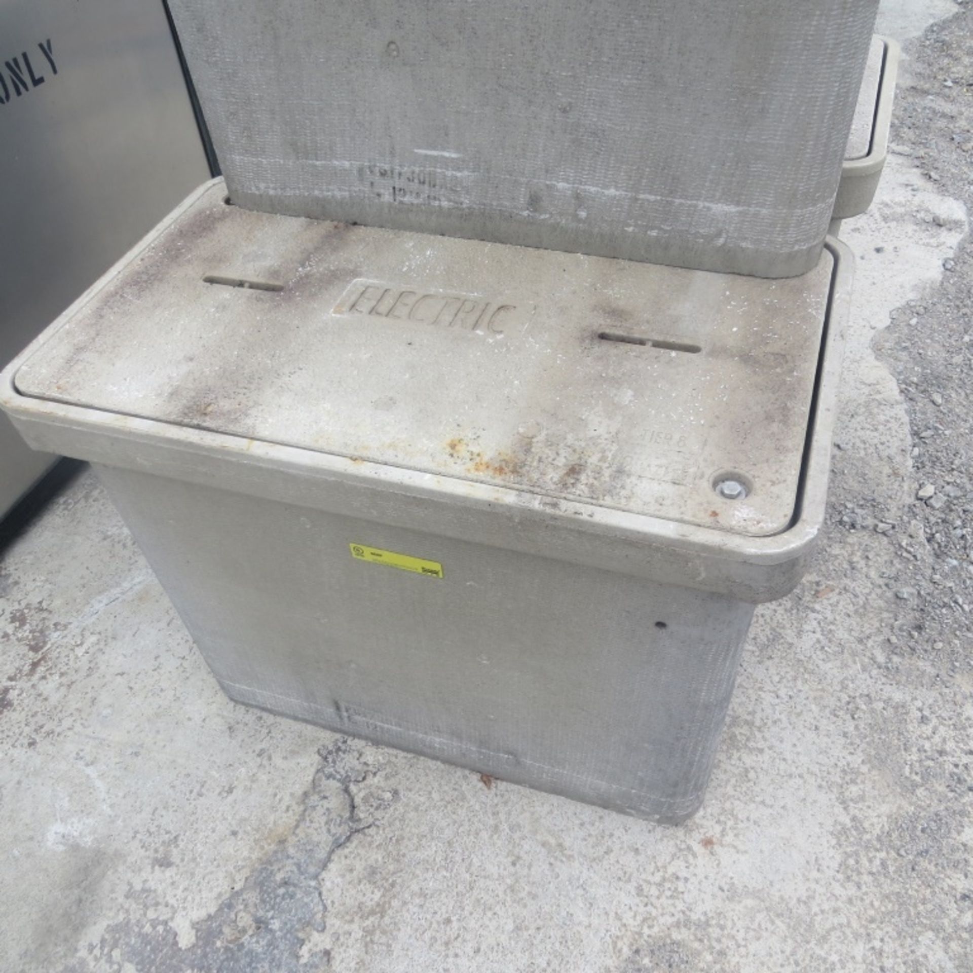 (Qty- 3)  Electric Ground Box - Image 2 of 6