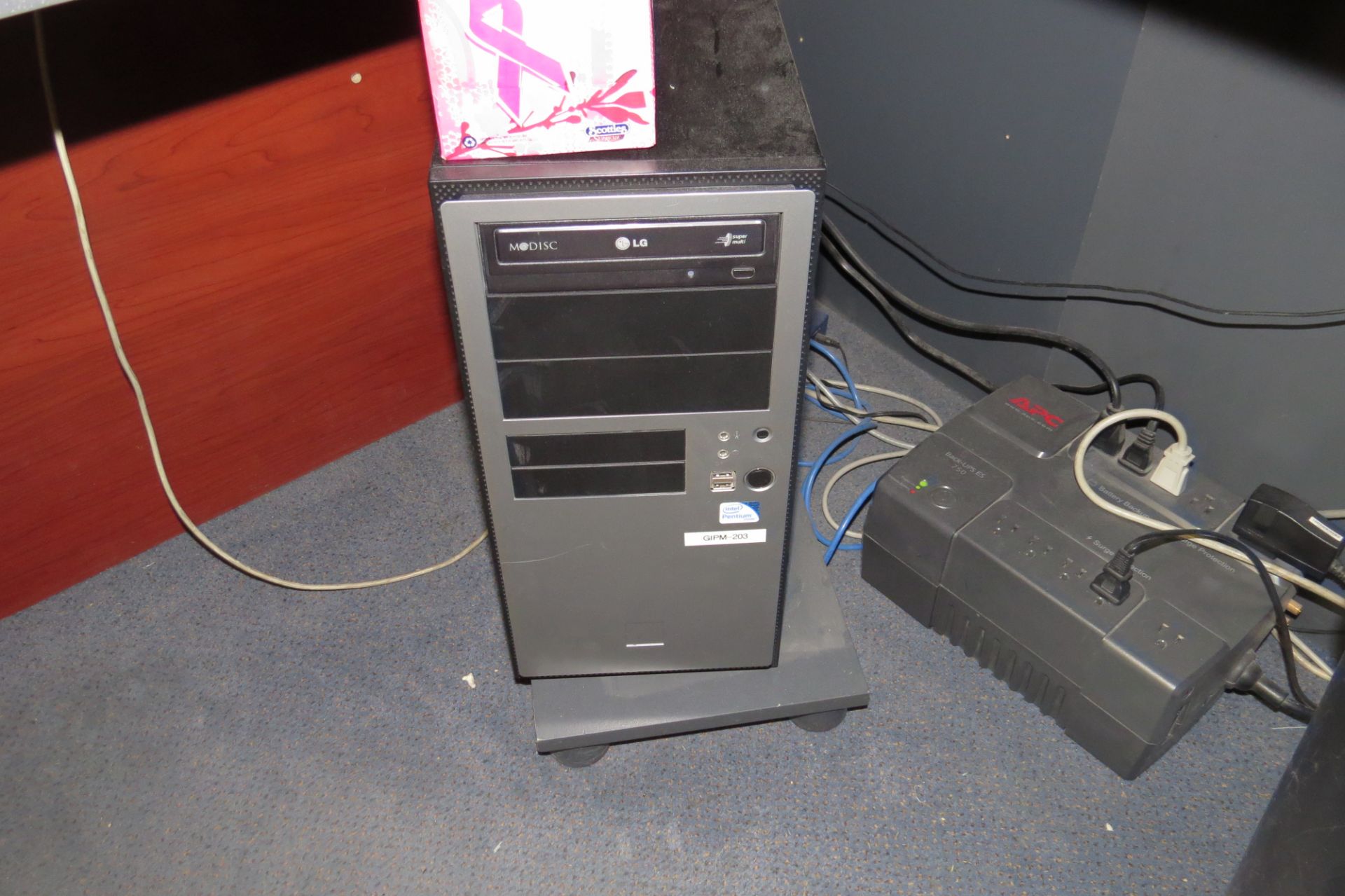 Lot of Elite Pentium Quad core tower, BenQ monitor, counting machine, brother printer HL-3040CN, - Image 4 of 4