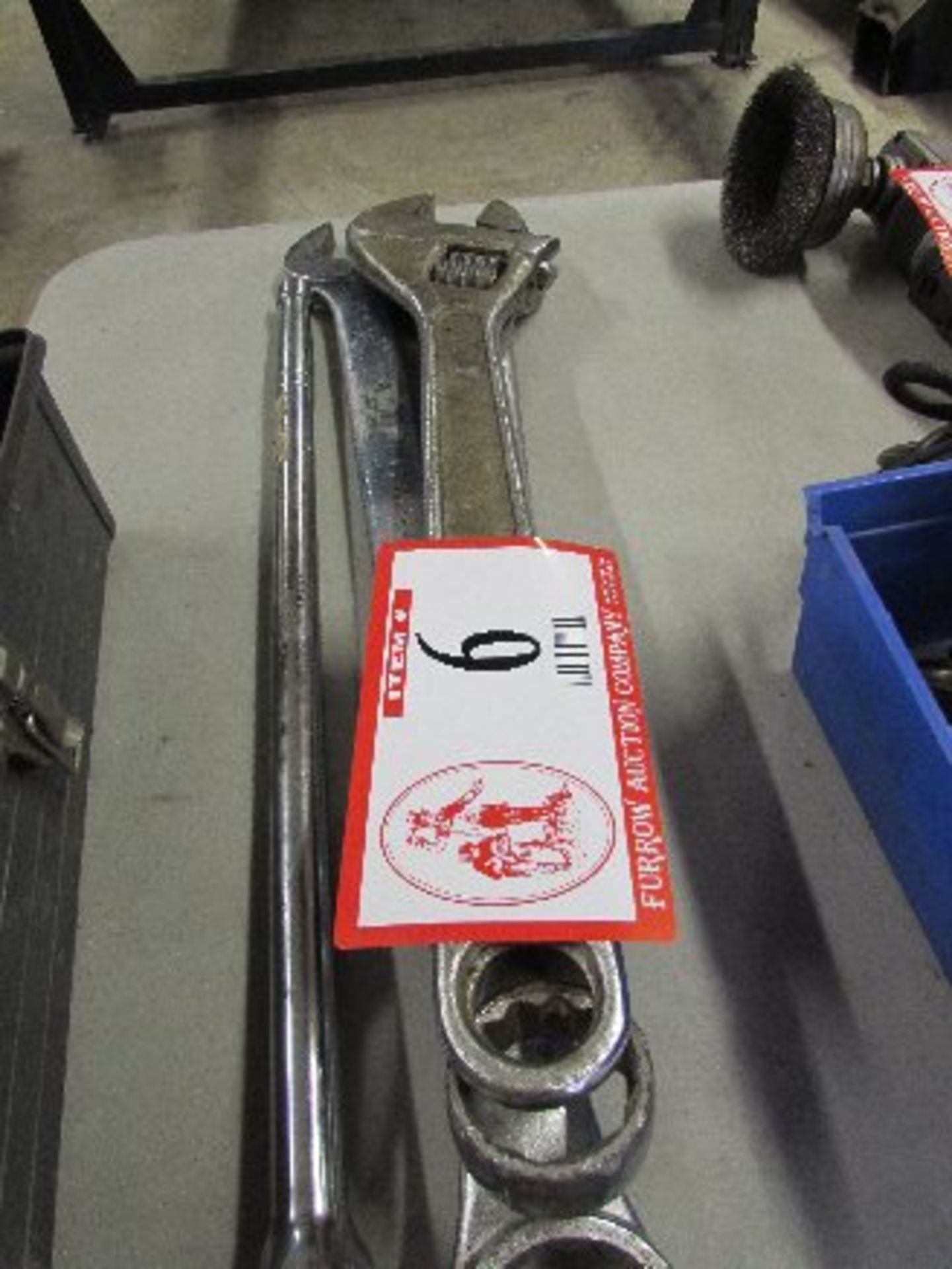 OPEN END BOX END WRENCHES, BREAKER BAR, 24" CRESCENT WRENCH