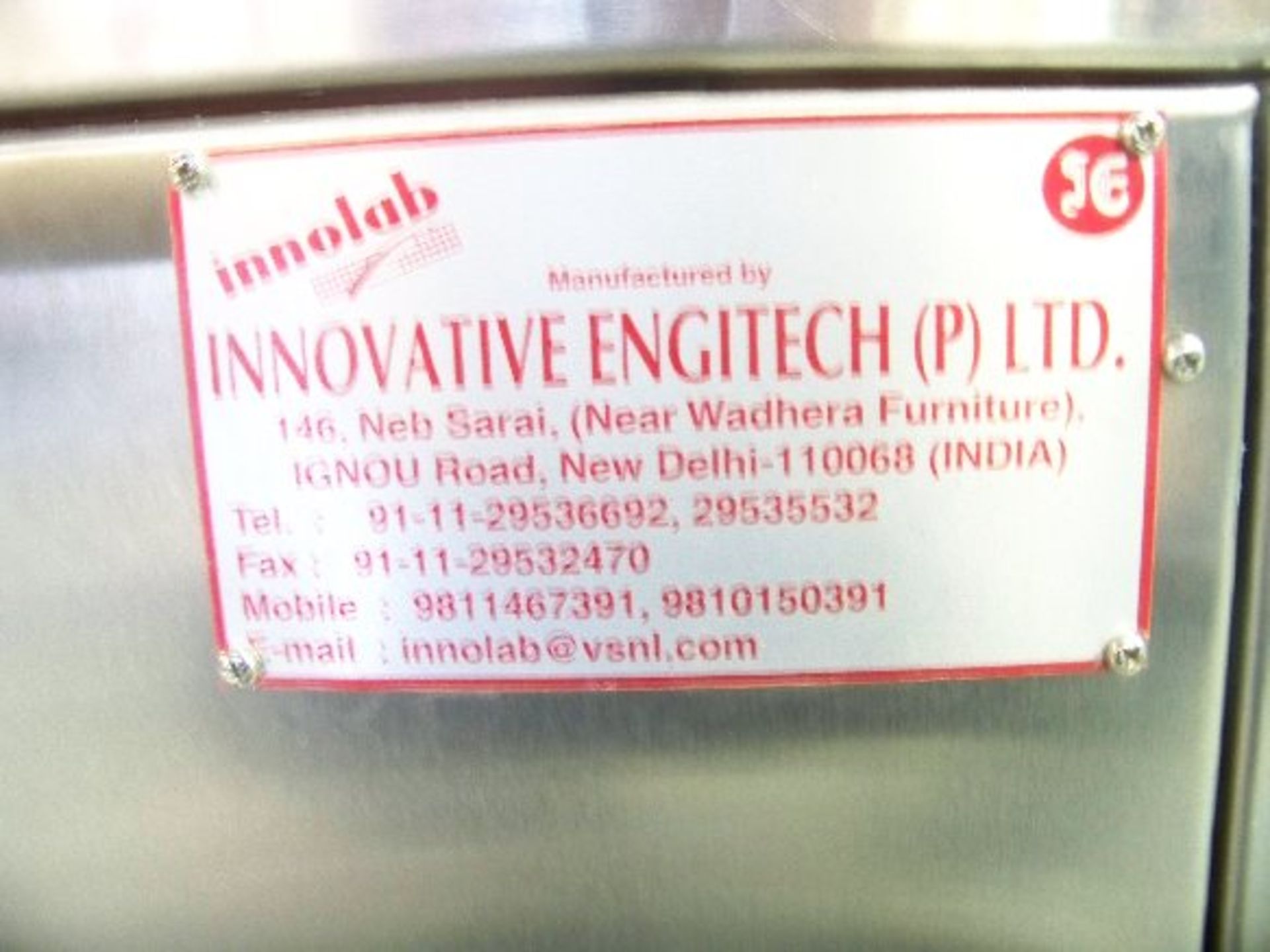 INNOLAB INNOVATIVE SS WASHING FASTNESS TESTER