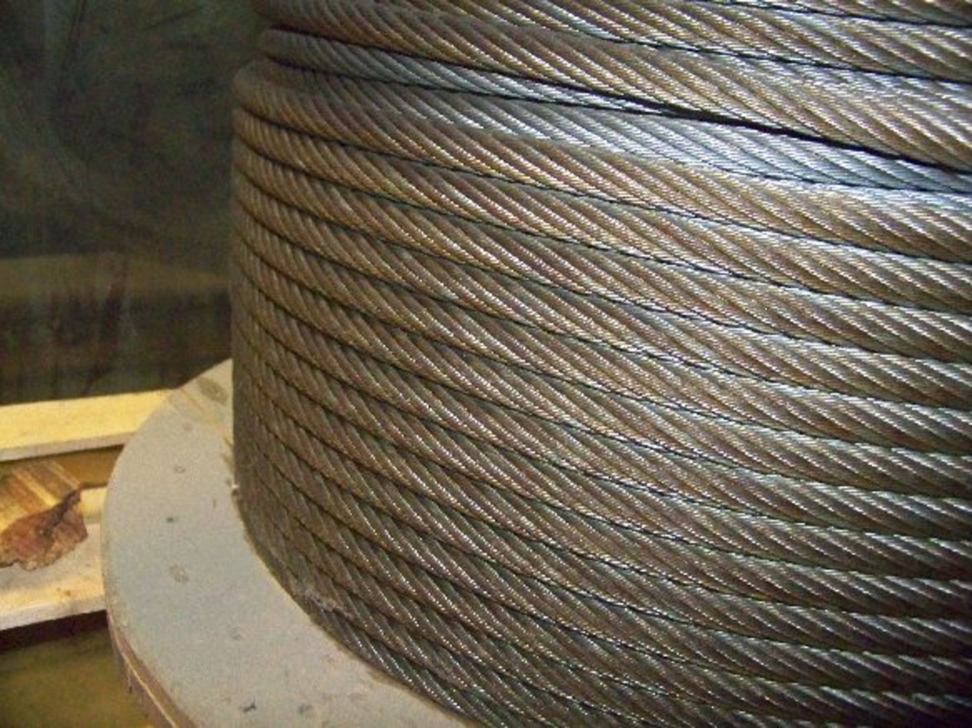 SPOOL 5/8" STEEL WIRE, 1,000', 8 X 19 - Image 4 of 6