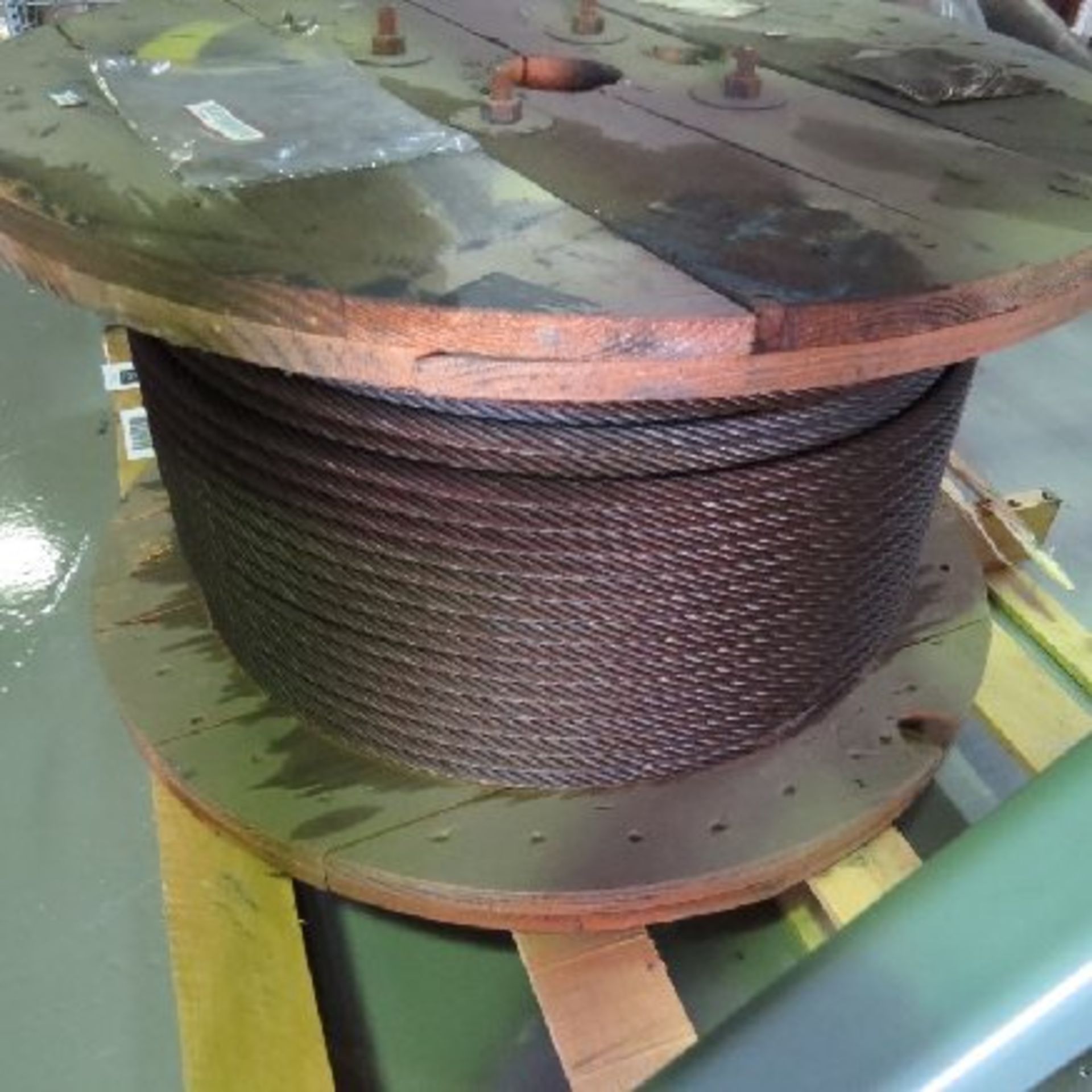 SPOOL 5/8" STEEL WIRE, 1,000', 8 X 19