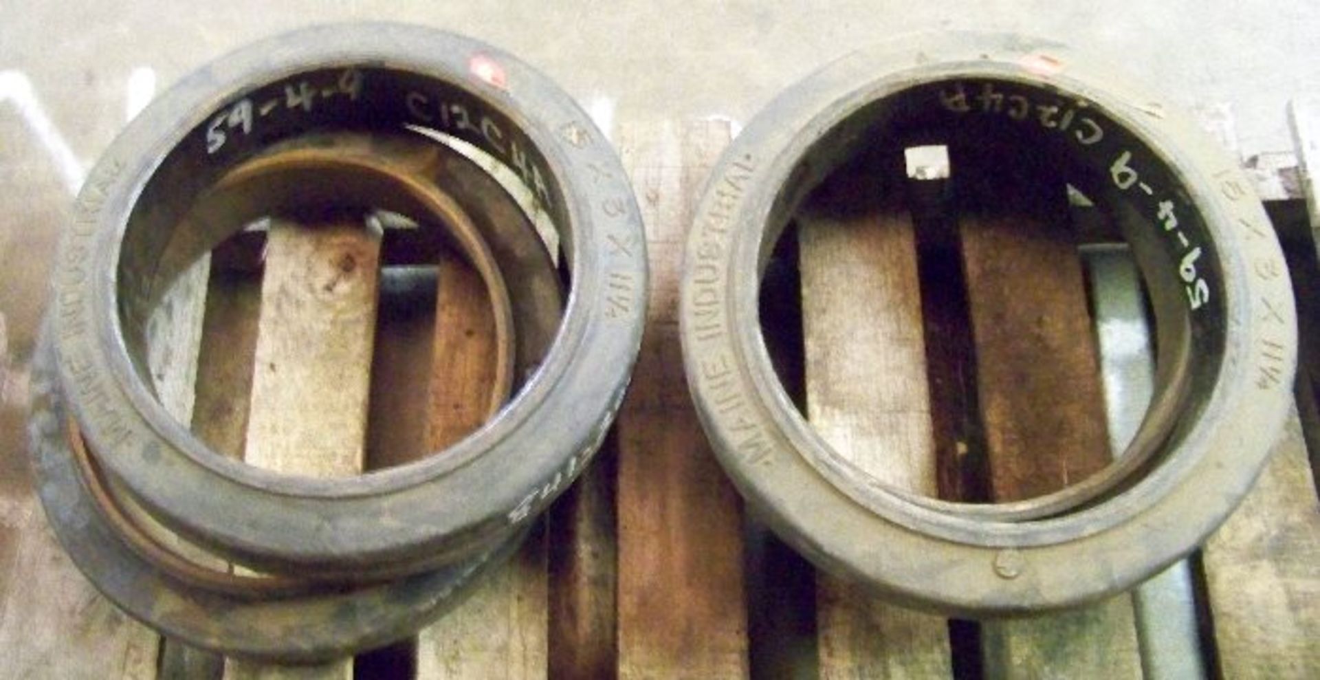 (4) 15 X 3 X 11 1/4 FORKLIFT TIRES