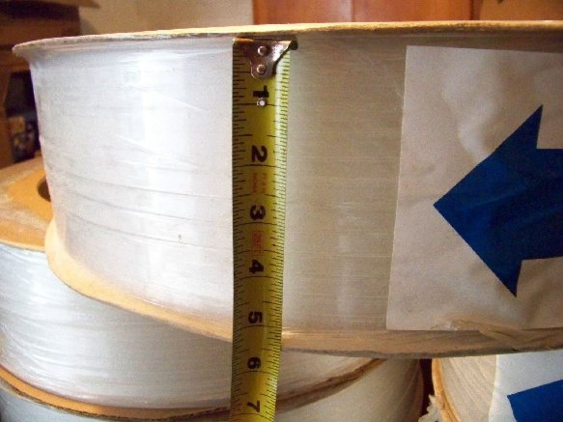 7/16" PLASTIC STRAPPING 10.5 X 025 SMOOTH 36LB COIL, 16 X 16 X 16 - Image 4 of 6