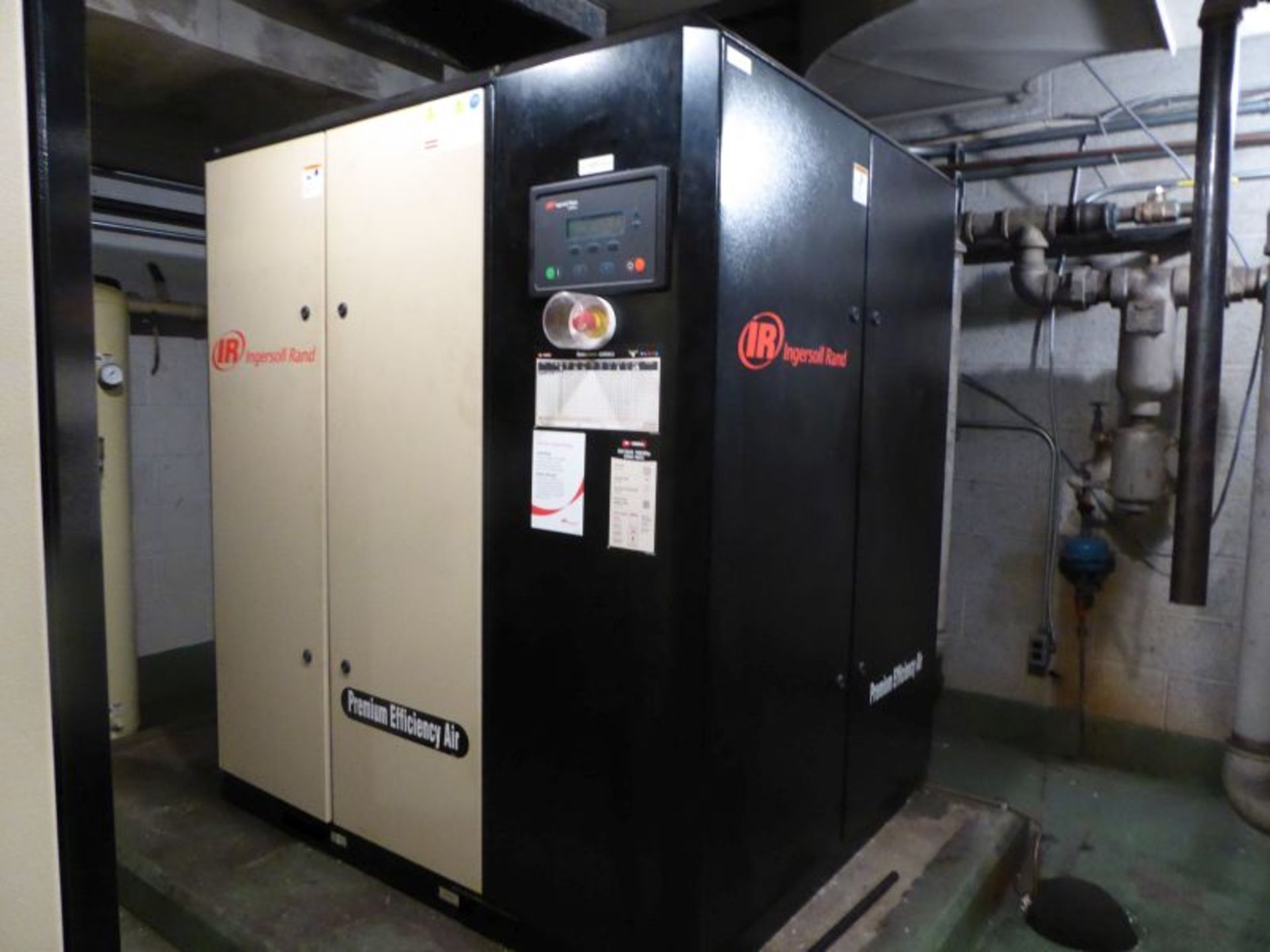 2007 Ingersoll Rand 50 HP Premium Efficiency Nirvana Series Air Compressor, Model: IRN50H-CC