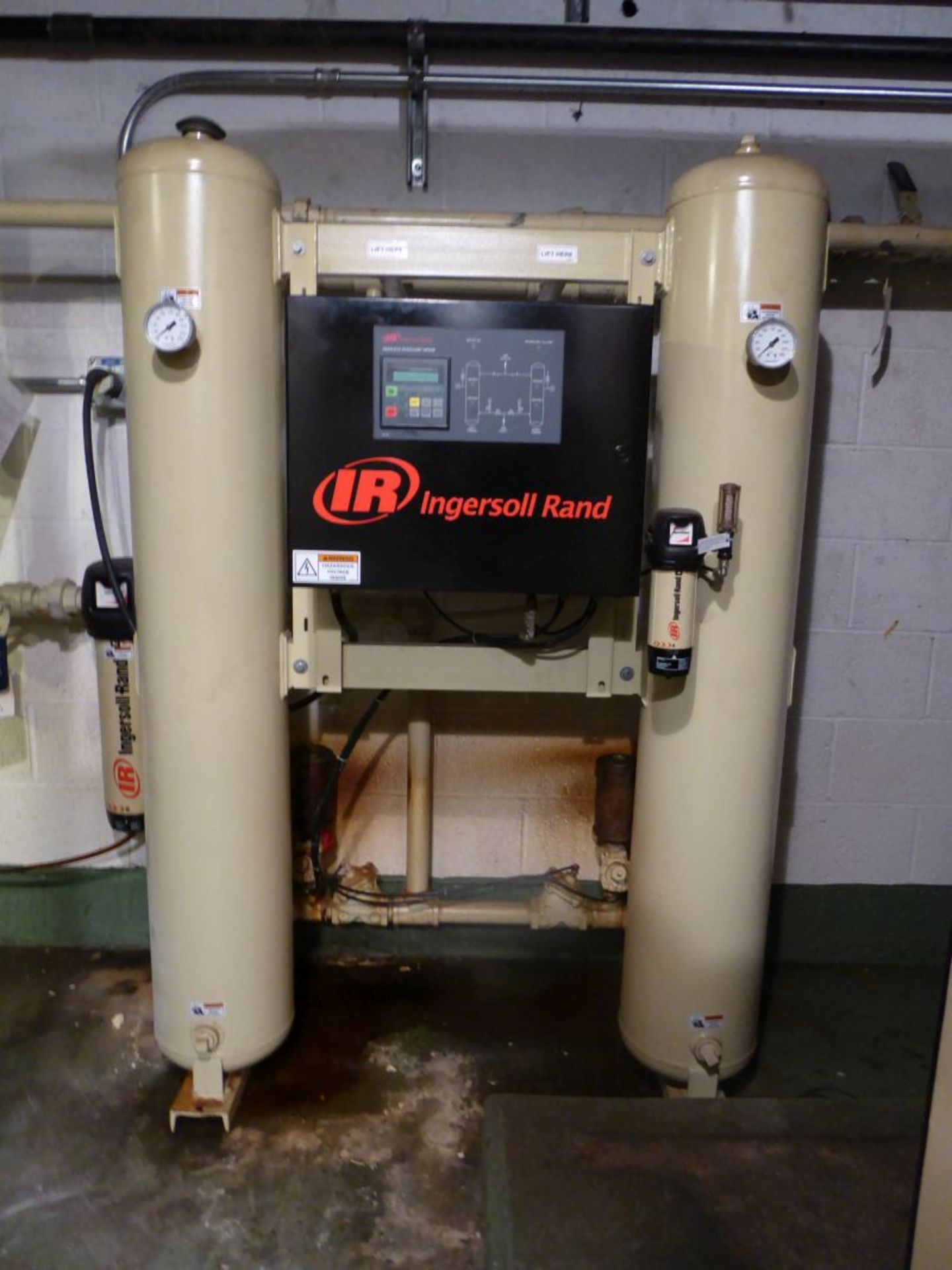 2007 Ingersoll Rand Refrigerated Air Dryer, Model: ML2001HOOAH, S/N: 283595-1, with (2) Ingersoll