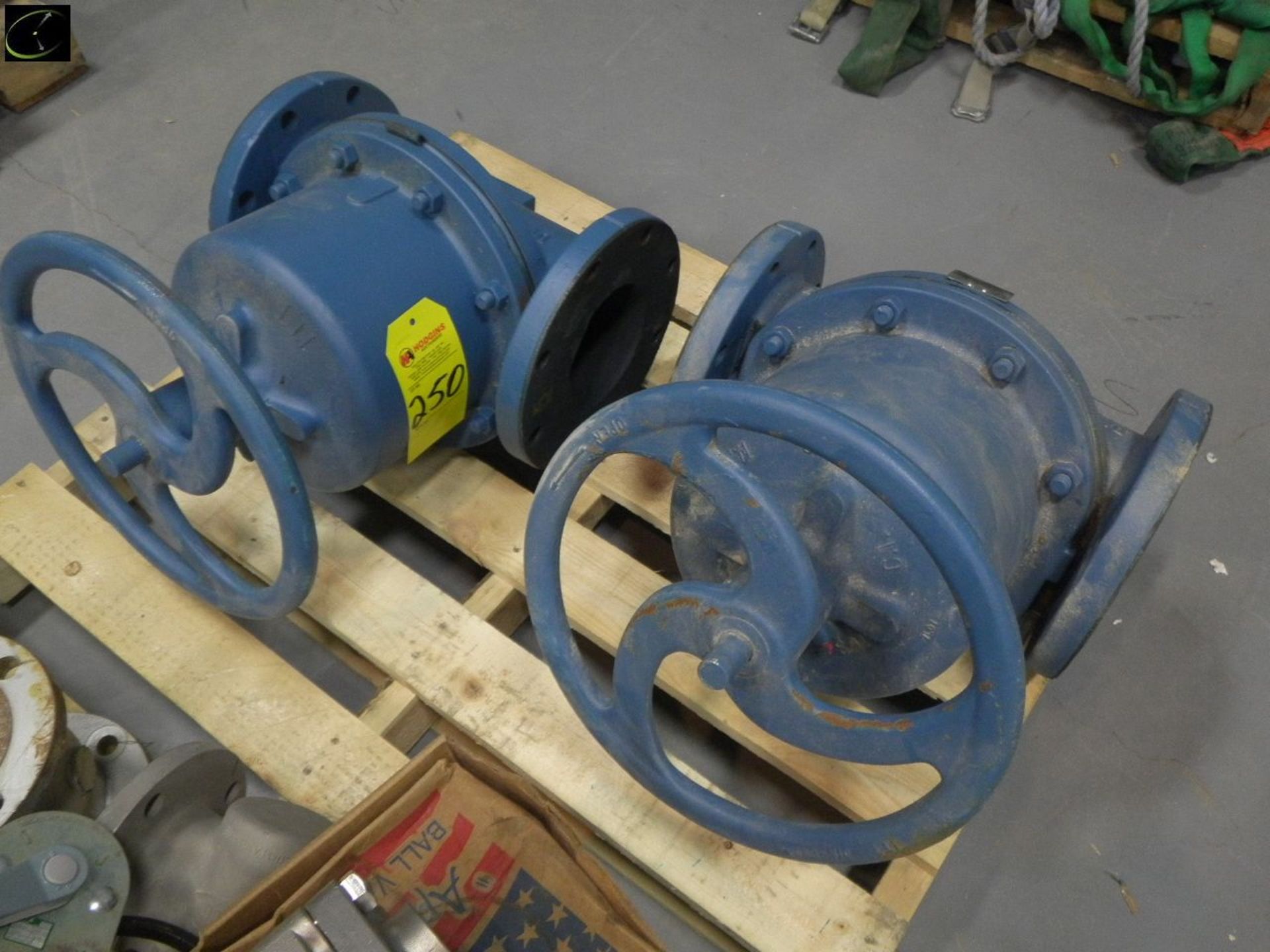 TWO 6'' Gate Valves.