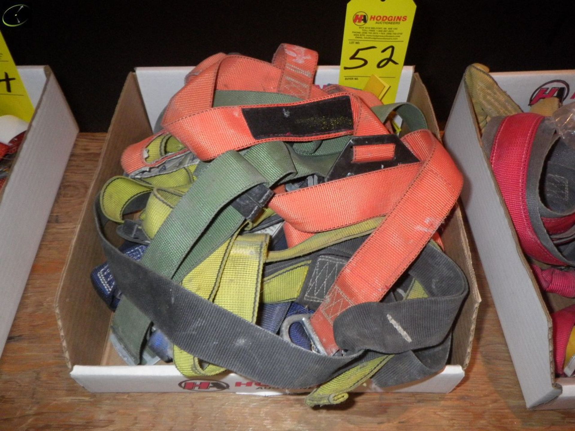 Box Of Misc. Safety Harness.