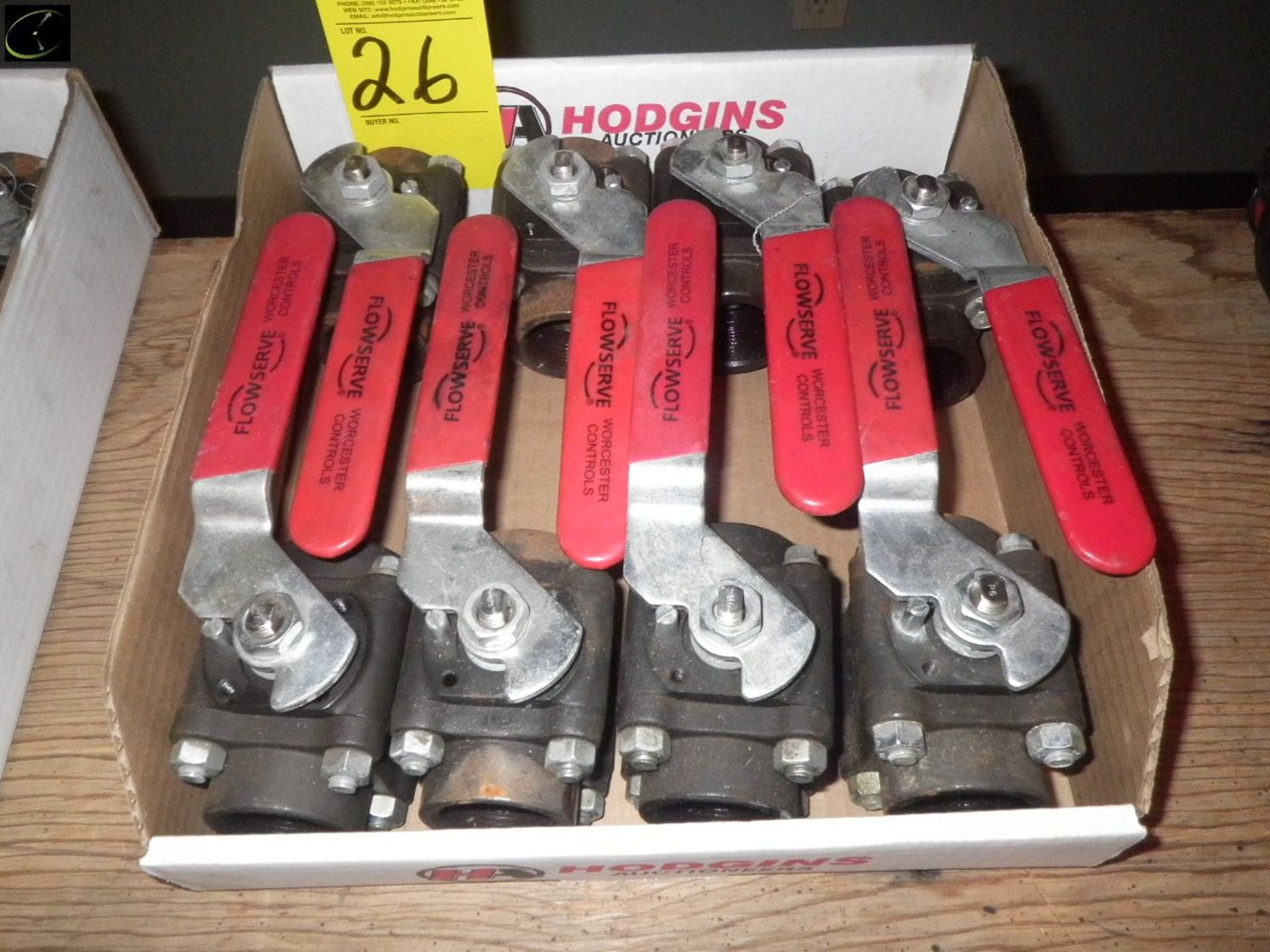 Box Of EIGHT 1 1/2'' Ball Valves.