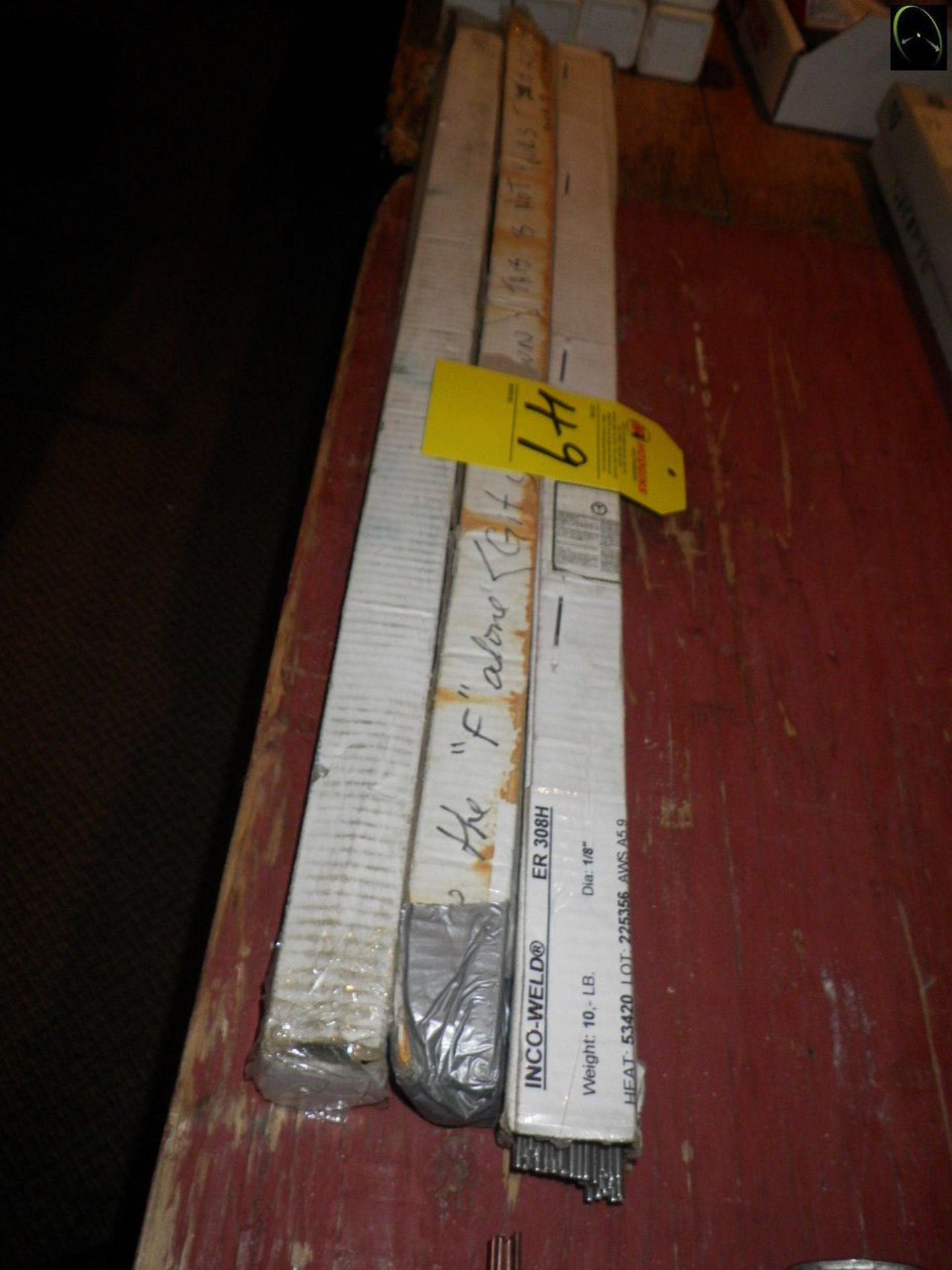 INCO-WELD 1/8''x36'' Steel Brazing Rod. THREE Boxes.