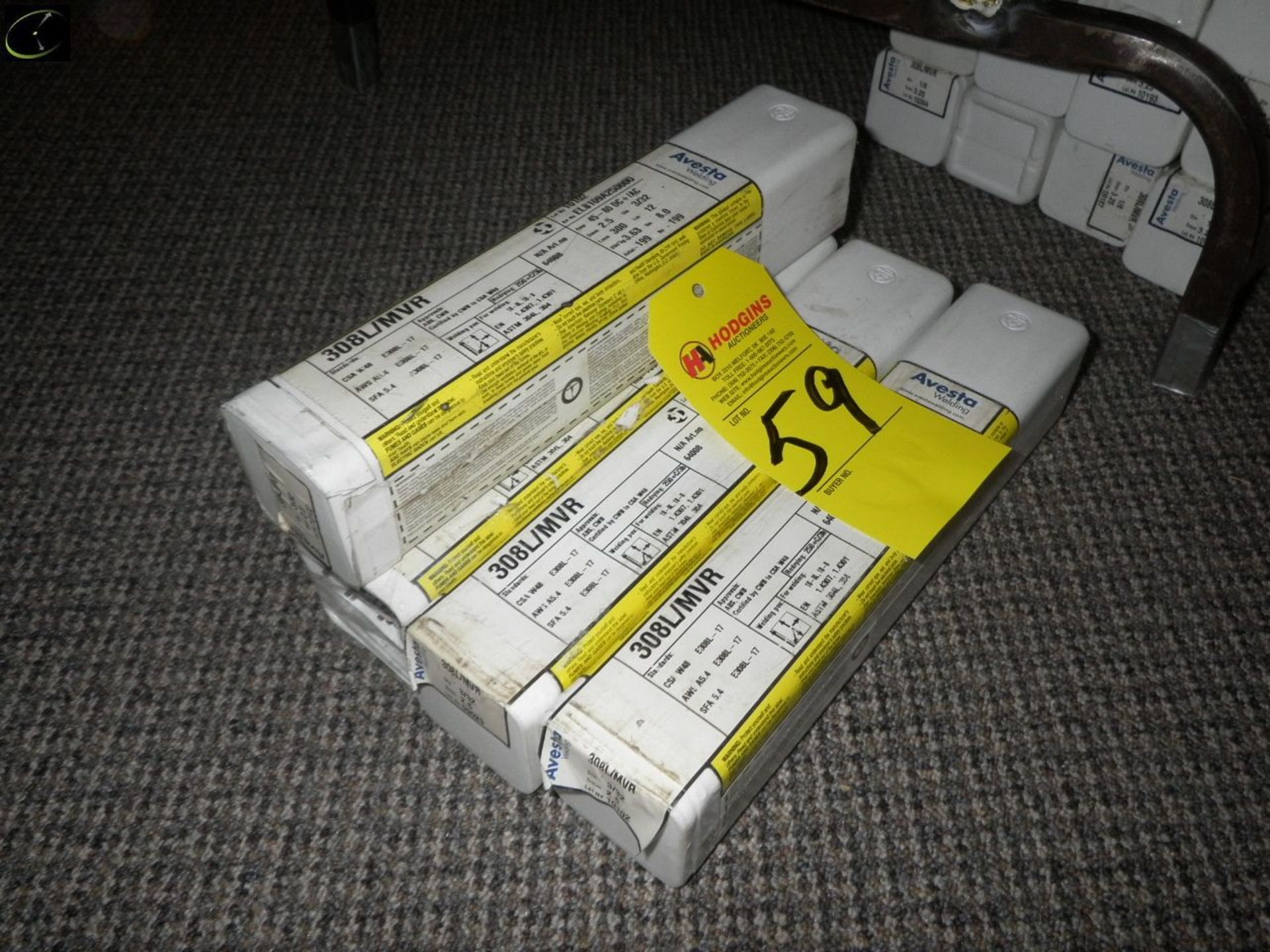 FIVE Boxes Of 308L/MVR AVESTA Welding Rod. - Image 2 of 2