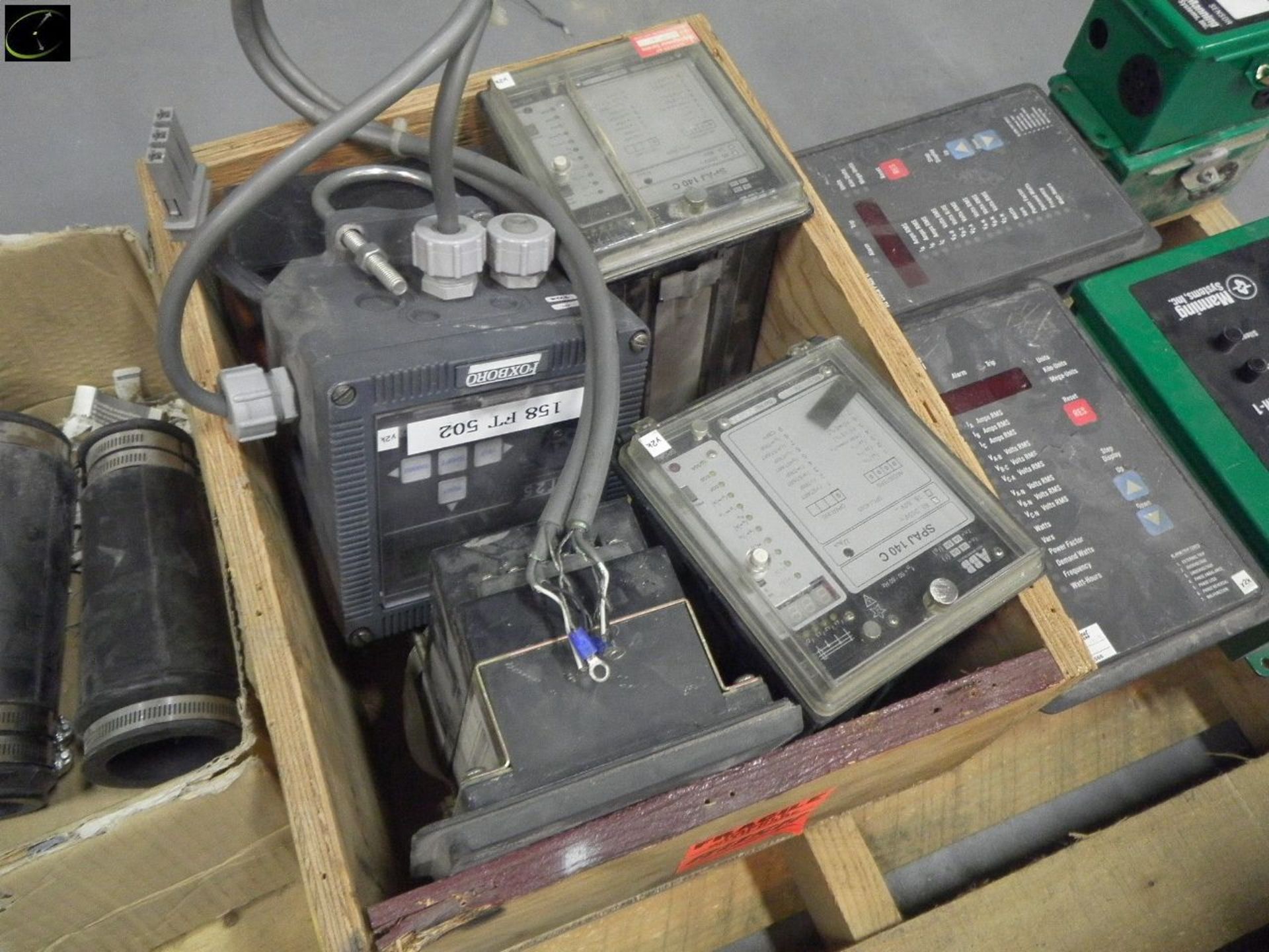 Pallet Of Misc. Wall Mount Vapour Light Lenses, Breakers & Data Sensors. - Image 5 of 6