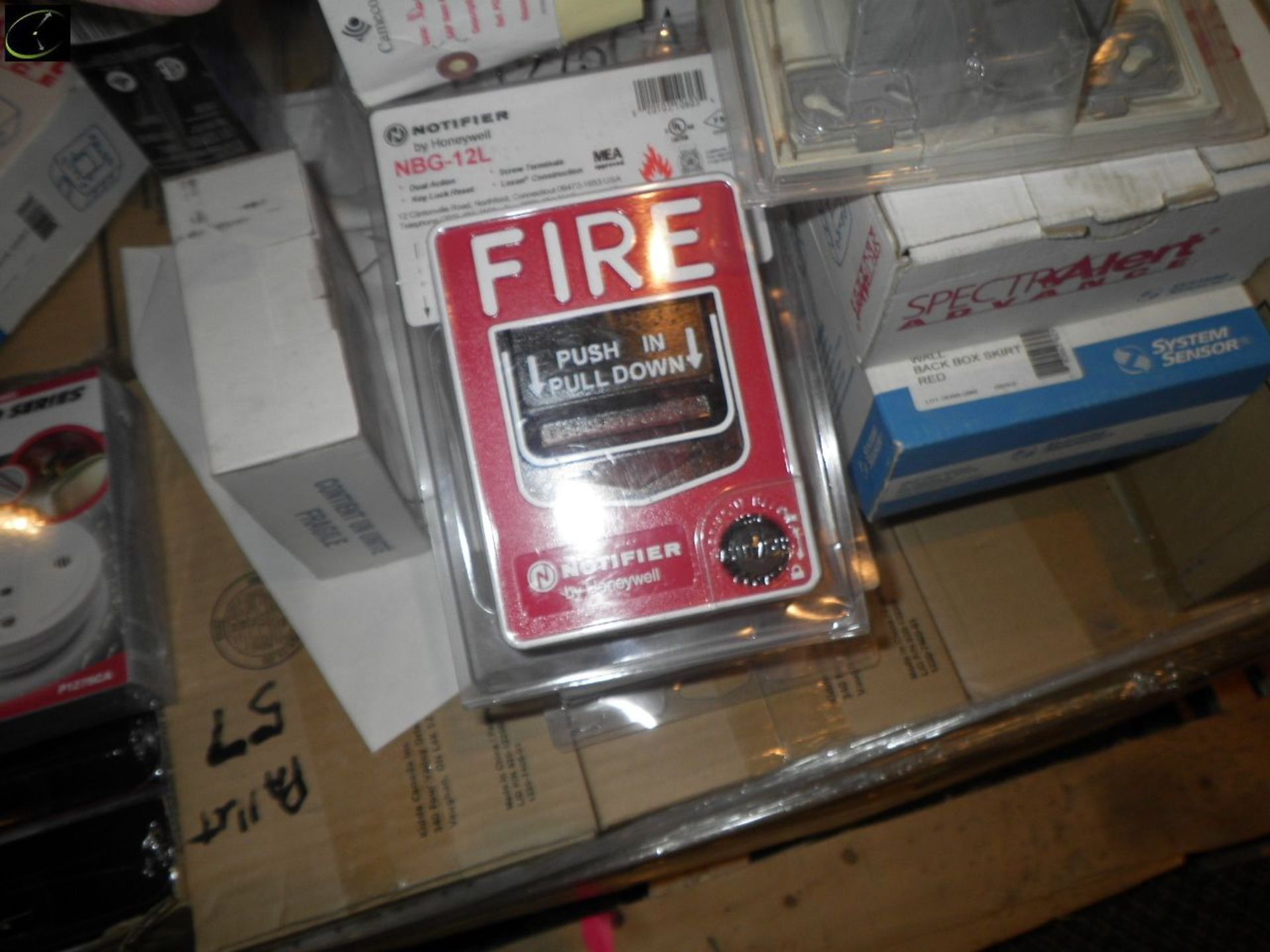 THIRTY NINE Cases Of KIDDE Direct Wire 120 Volt Smoke Alarms, Misc. HONEYWELL Notifiers, Misc. - Image 6 of 7