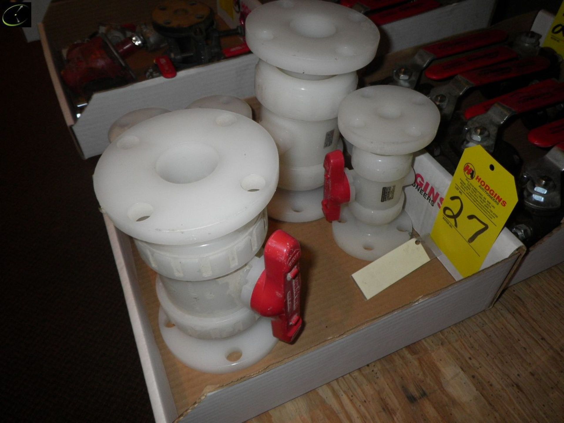 Box Of Misc. Poly Ball Valves, To Include 1/2'', 3/4'' & 2''. - Image 2 of 2